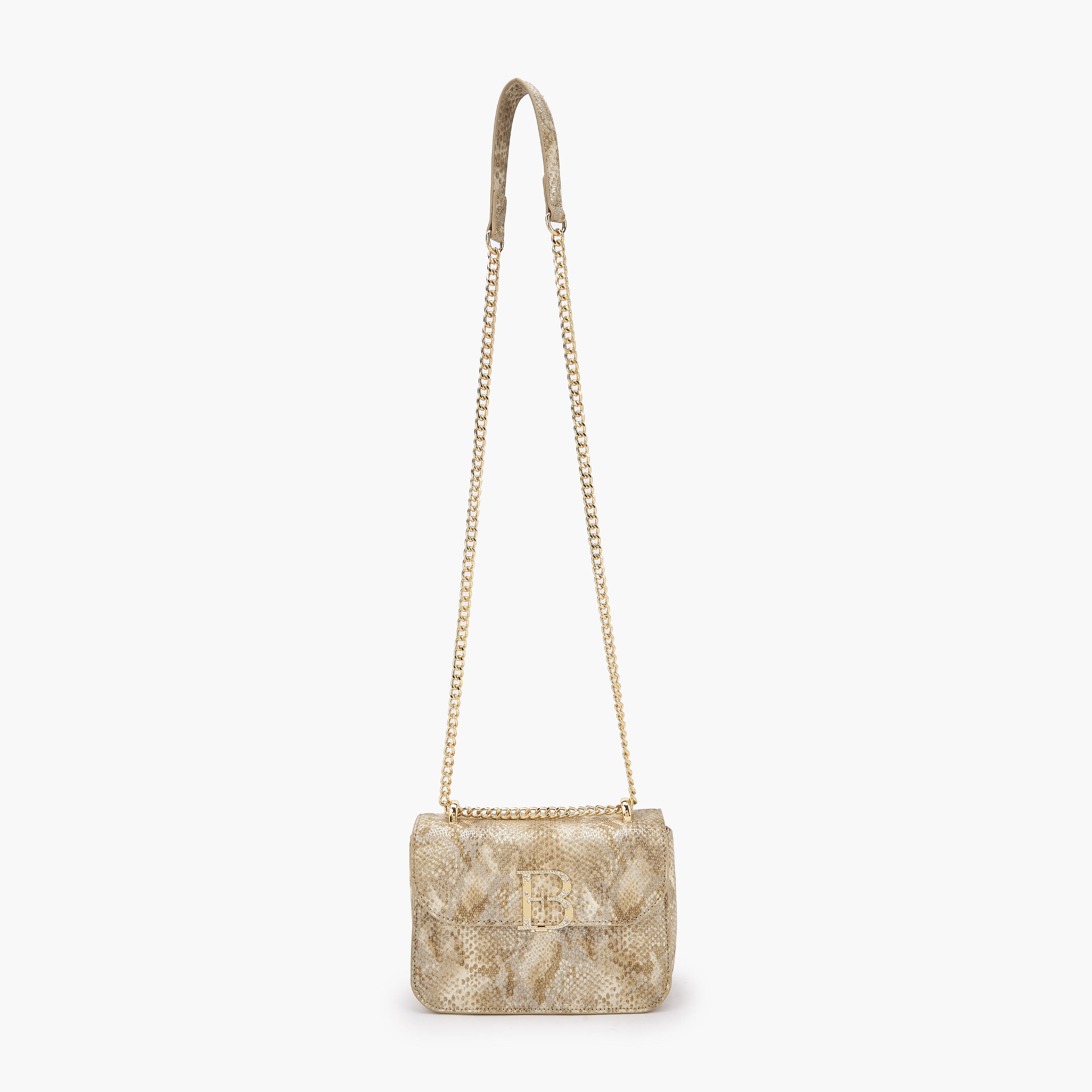 شنطة كروس بودي بارزة الملمس بحزام سلسلة من فلورا بيلا-women-bagsandwallets-handbags-image-2
