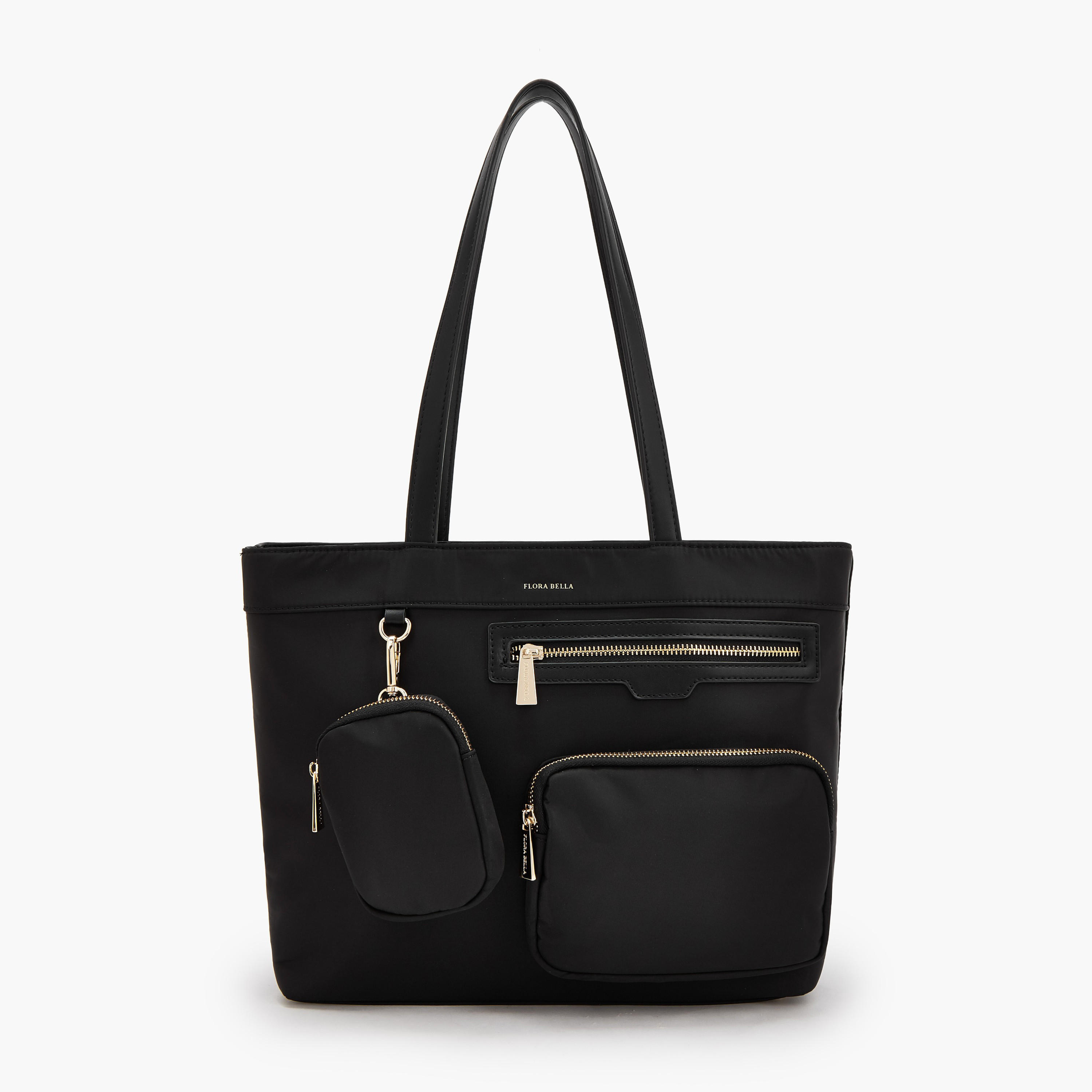 شنطة توتي سادة بمقابض مزدوجة من فلورا بيلا-women-bagsandwallets-handbags-image-1
