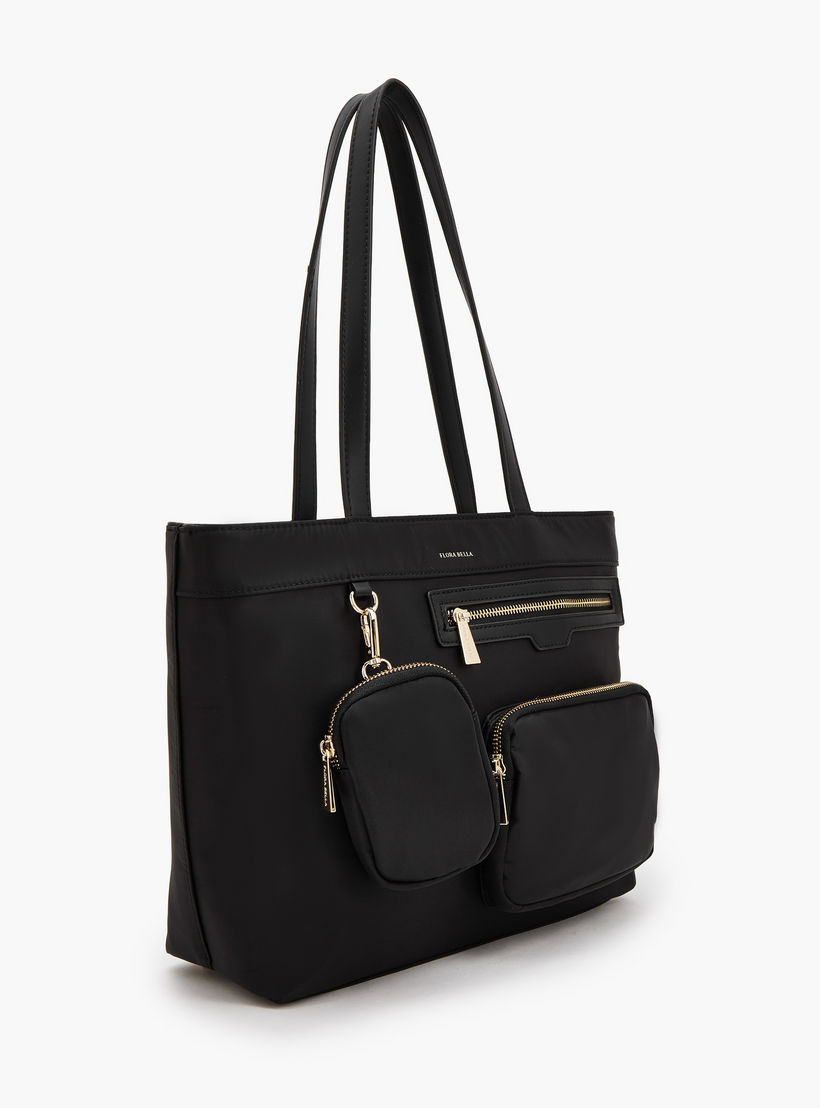 شنطة توتي سادة بمقابض مزدوجة من فلورا بيلا-women-bagsandwallets-handbags-image-3