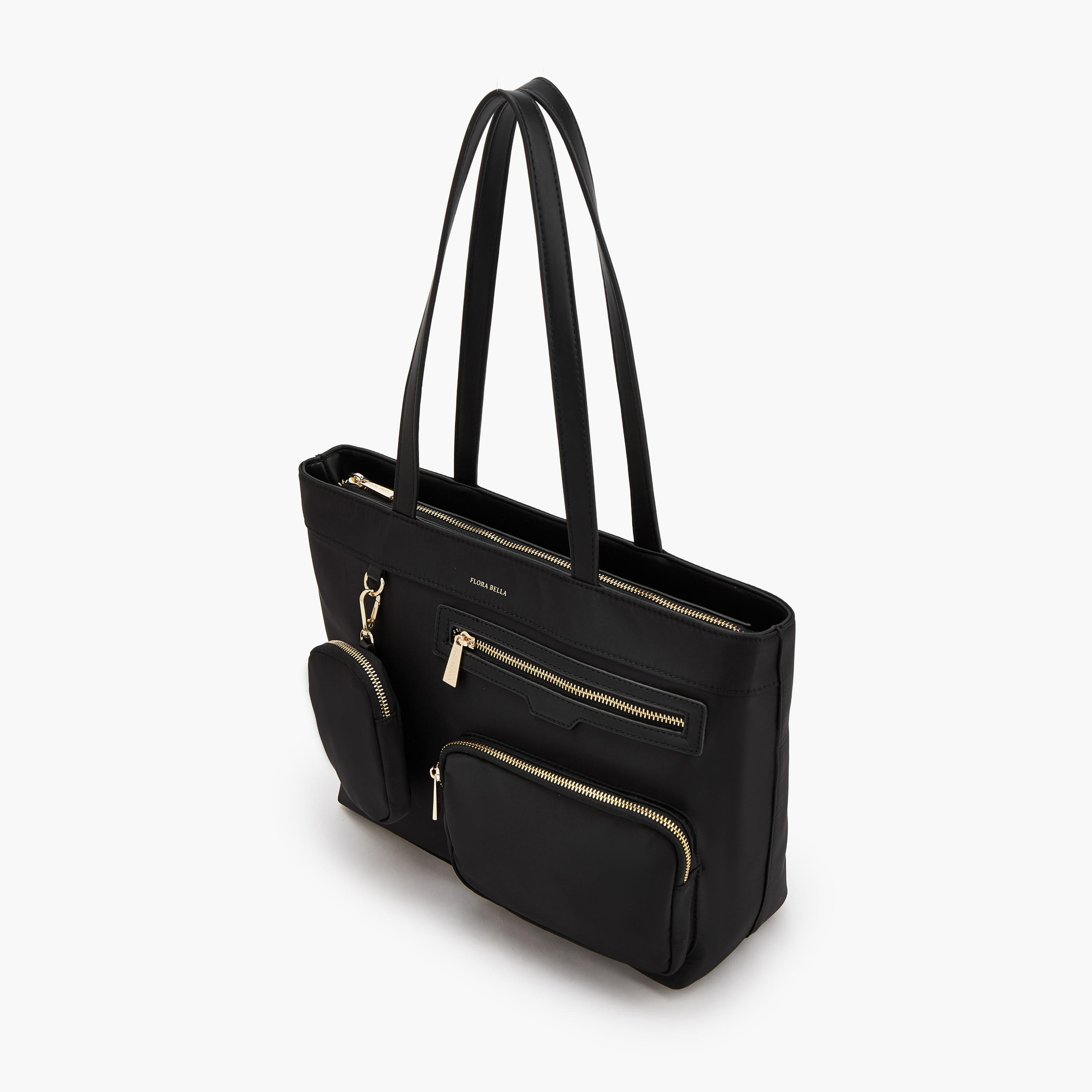 شنطة توتي سادة بمقابض مزدوجة من فلورا بيلا-women-bagsandwallets-handbags-image-5