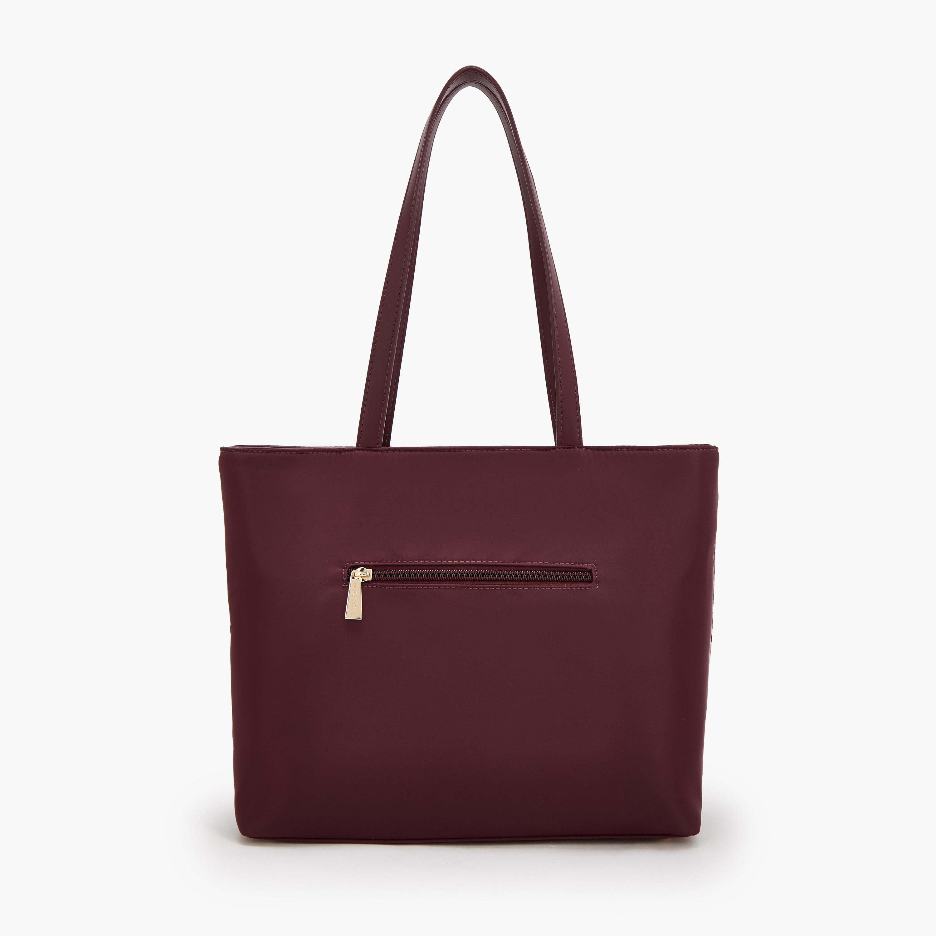 شنطة توتي سادة بمقابض مزدوجة من فلورا بيلا-women-bagsandwallets-handbags-image-2