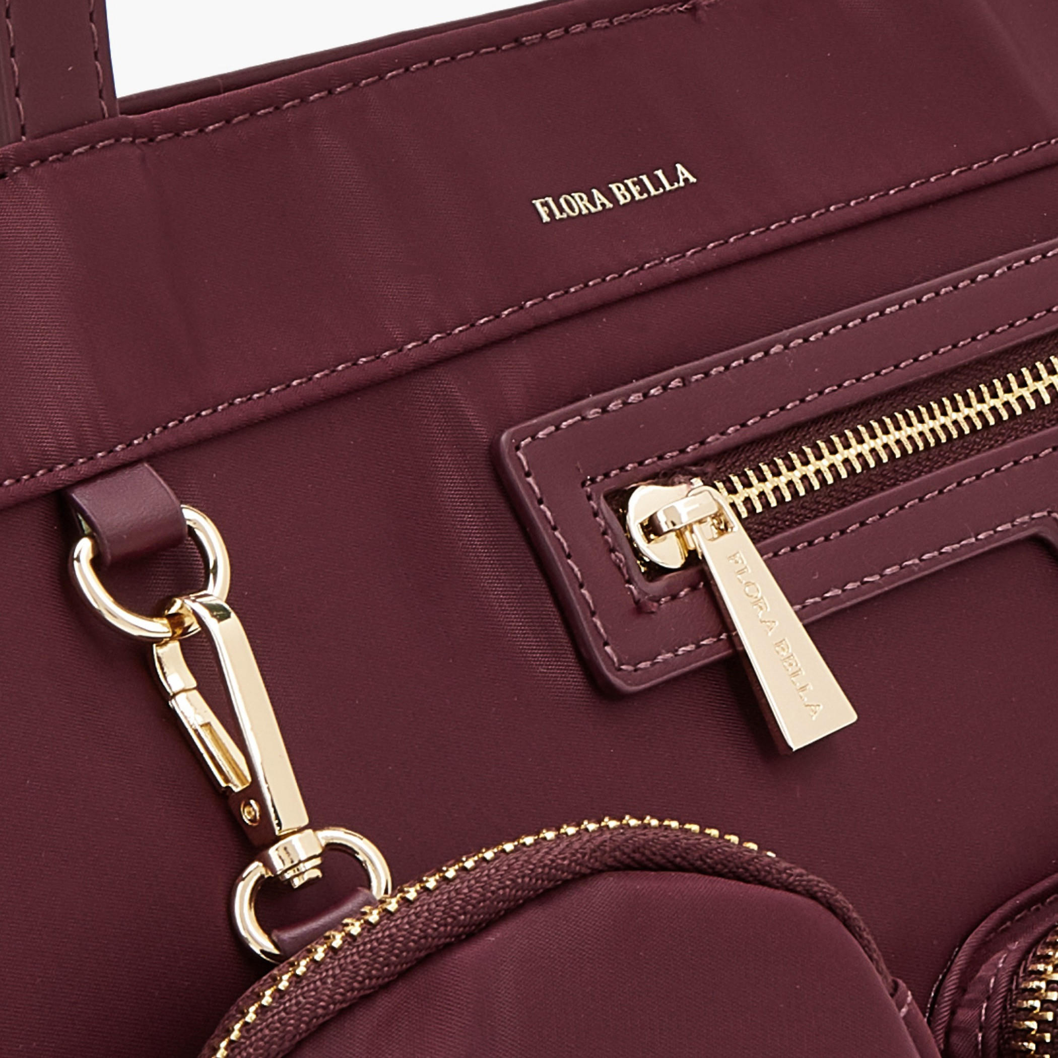 شنطة توتي سادة بمقابض مزدوجة من فلورا بيلا-women-bagsandwallets-handbags-image-4