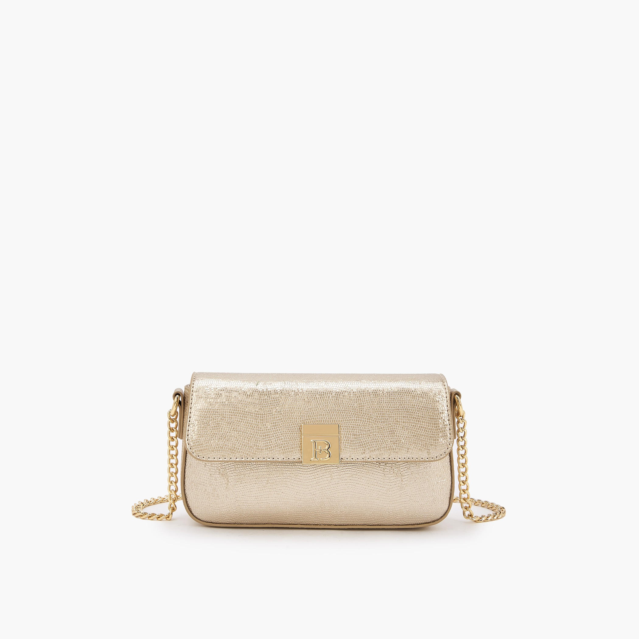 شنطة كروس بودي بارزة الملمس بحزام سلسلة من فلورا بيلا-women-bagsandwallets-handbags-image-1