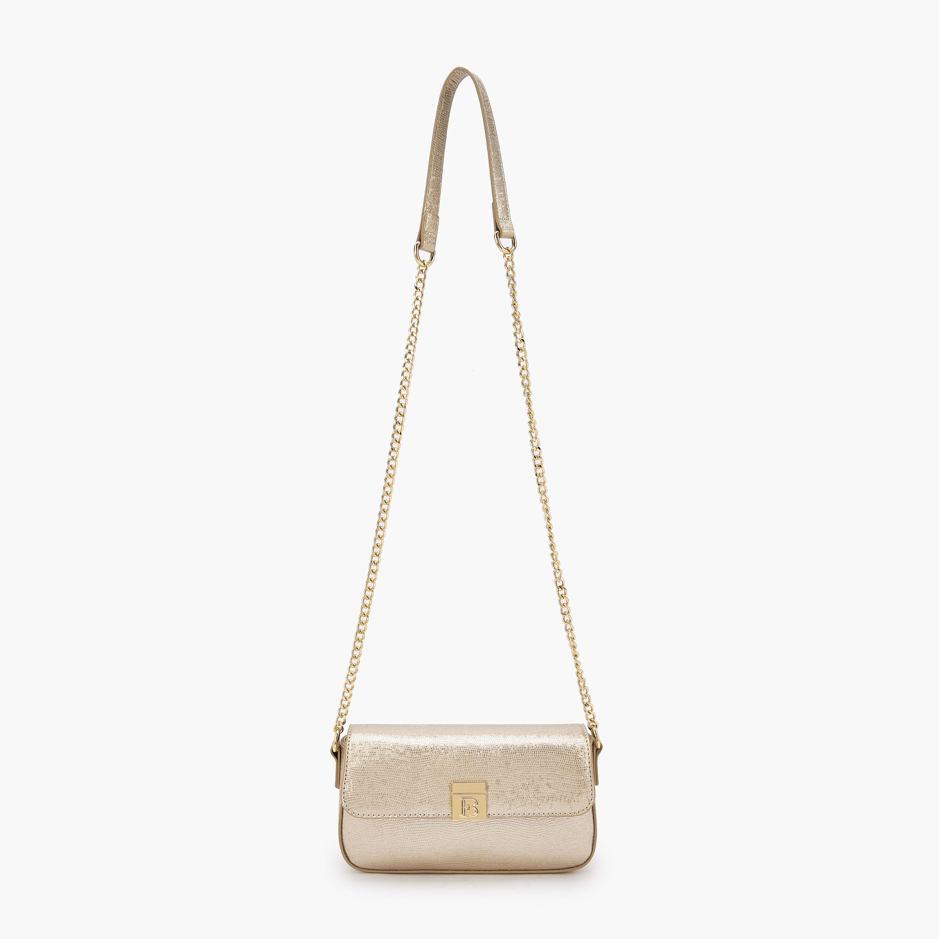 شنطة كروس بودي بارزة الملمس بحزام سلسلة من فلورا بيلا-women-bagsandwallets-handbags-image-2