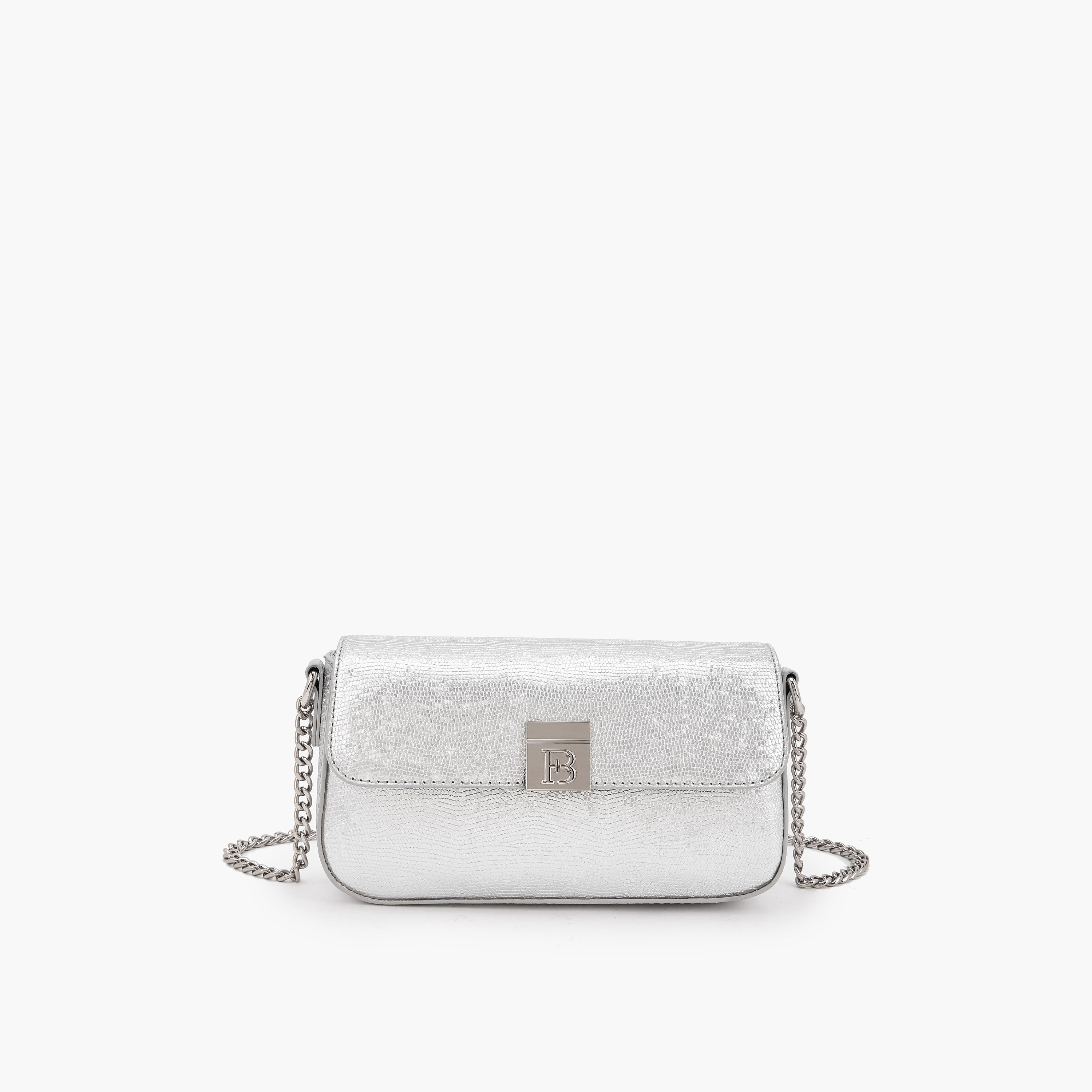 Flora Bella Textured Crossbody Bag with Chain Strap-women-bagsandwallets-handbags-image-1