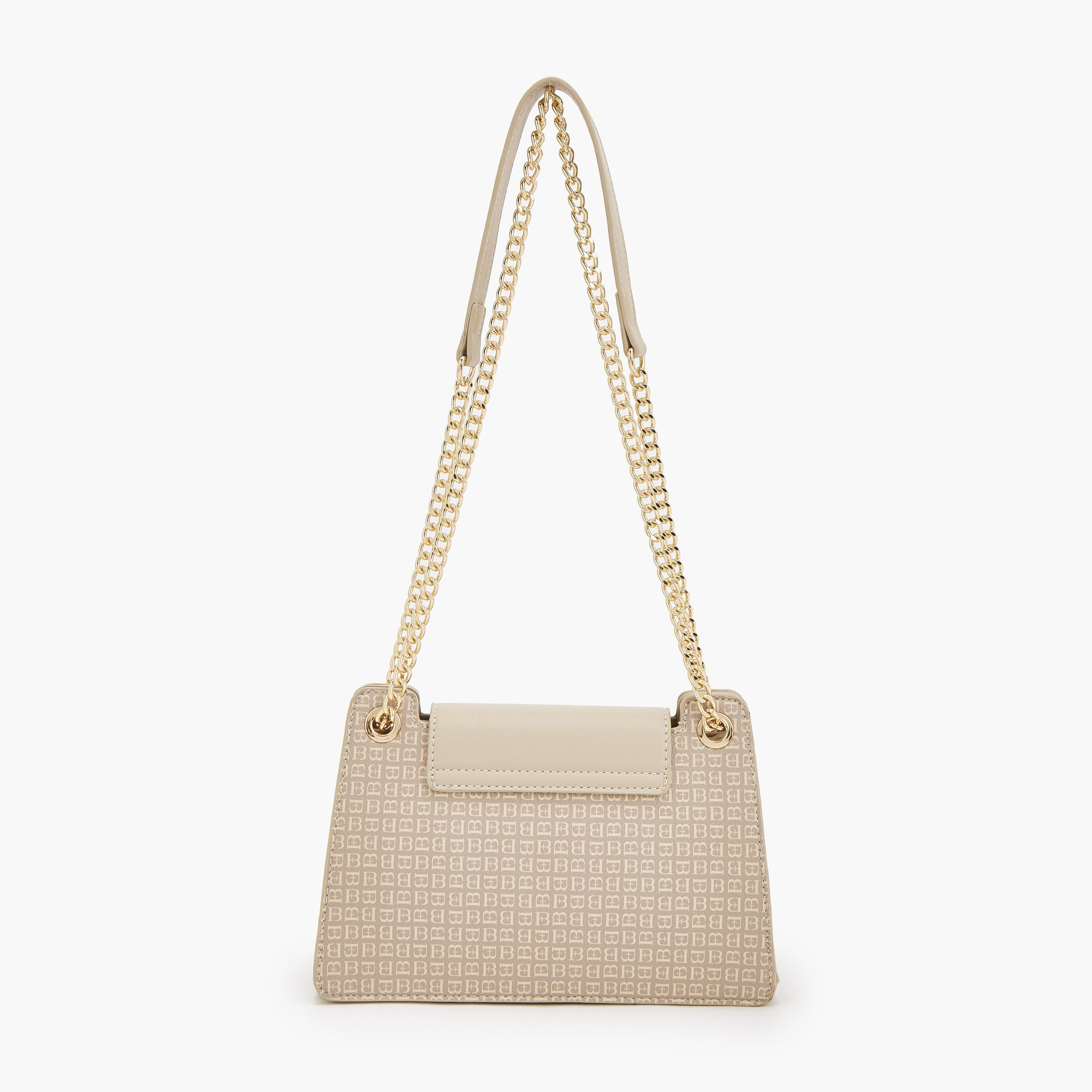 Flora Bella Monogram Print Crossbody Bag with Chain Strap-women-bagsandwallets-handbags-image-5