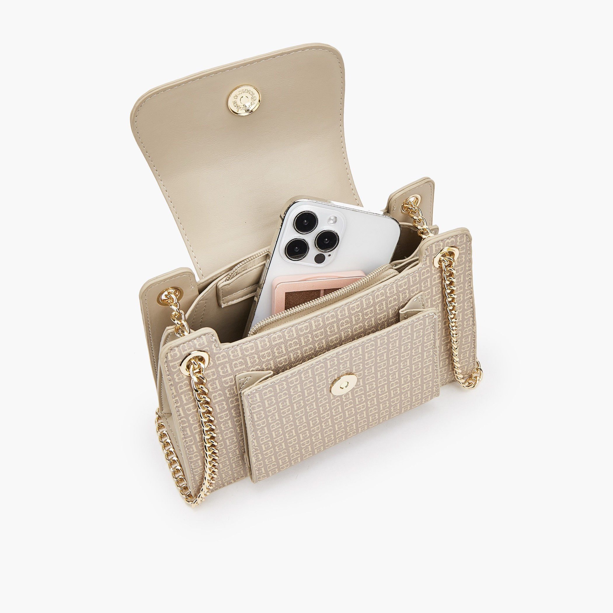 Flora Bella Monogram Print Crossbody Bag with Chain Strap-women-bagsandwallets-handbags-image-14