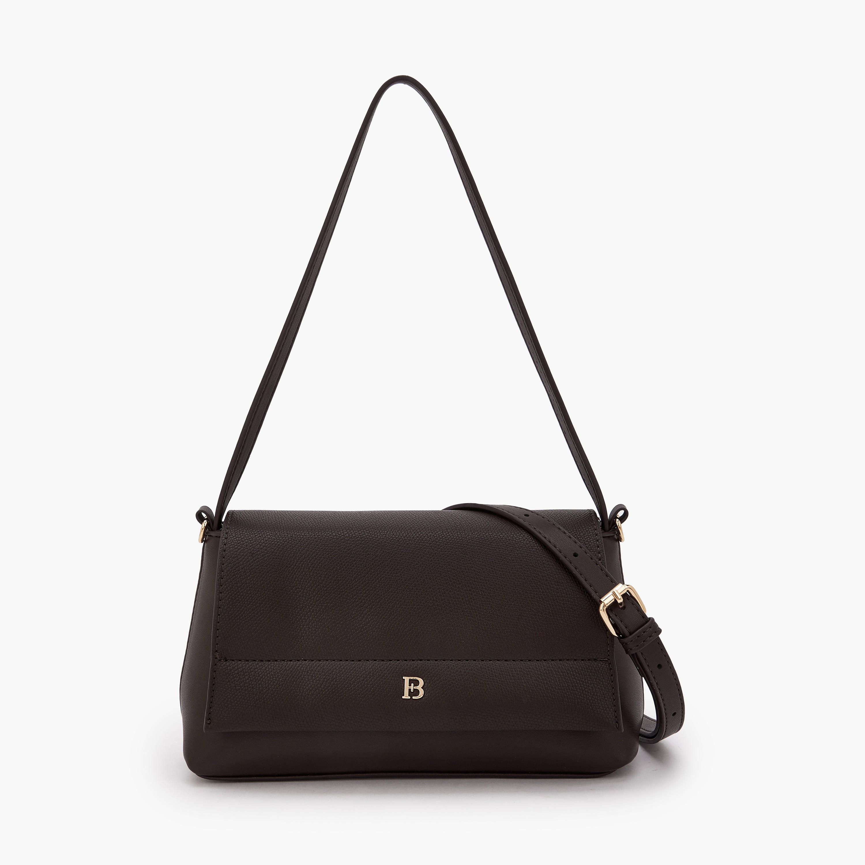 Flora Bella Textured Shoulder Bag with Adjustable Strap-women-bagsandwallets-handbags-image-1
