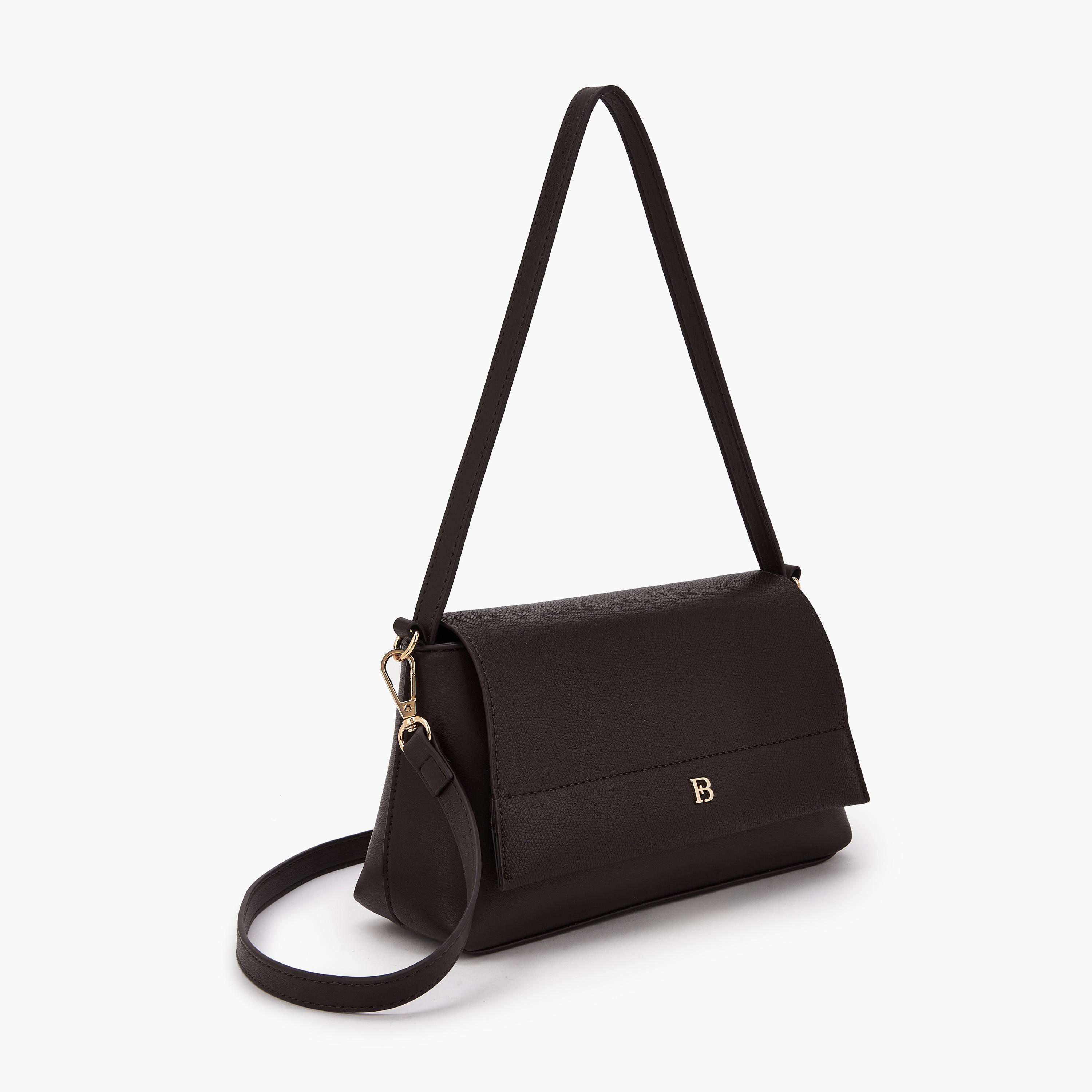 Flora Bella Textured Shoulder Bag with Adjustable Strap-women-bagsandwallets-handbags-image-2