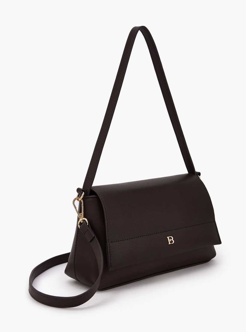 Flora Bella Textured Shoulder Bag with Adjustable Strap-women-bagsandwallets-handbags-image-2