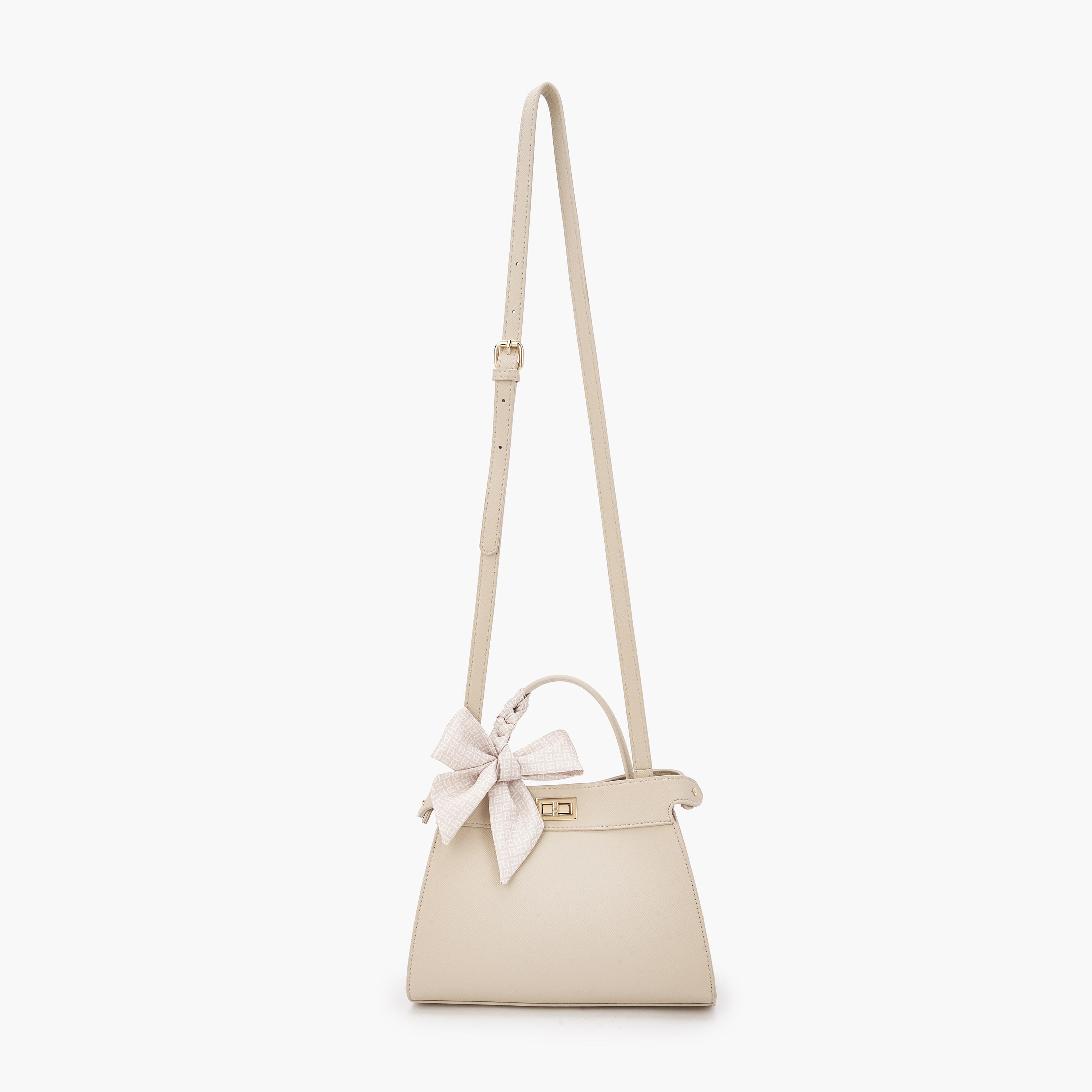 Flora Bella Scarf Accent Tote Bag with Detachable Shoulder Strap-women-bagsandwallets-handbags-image-2