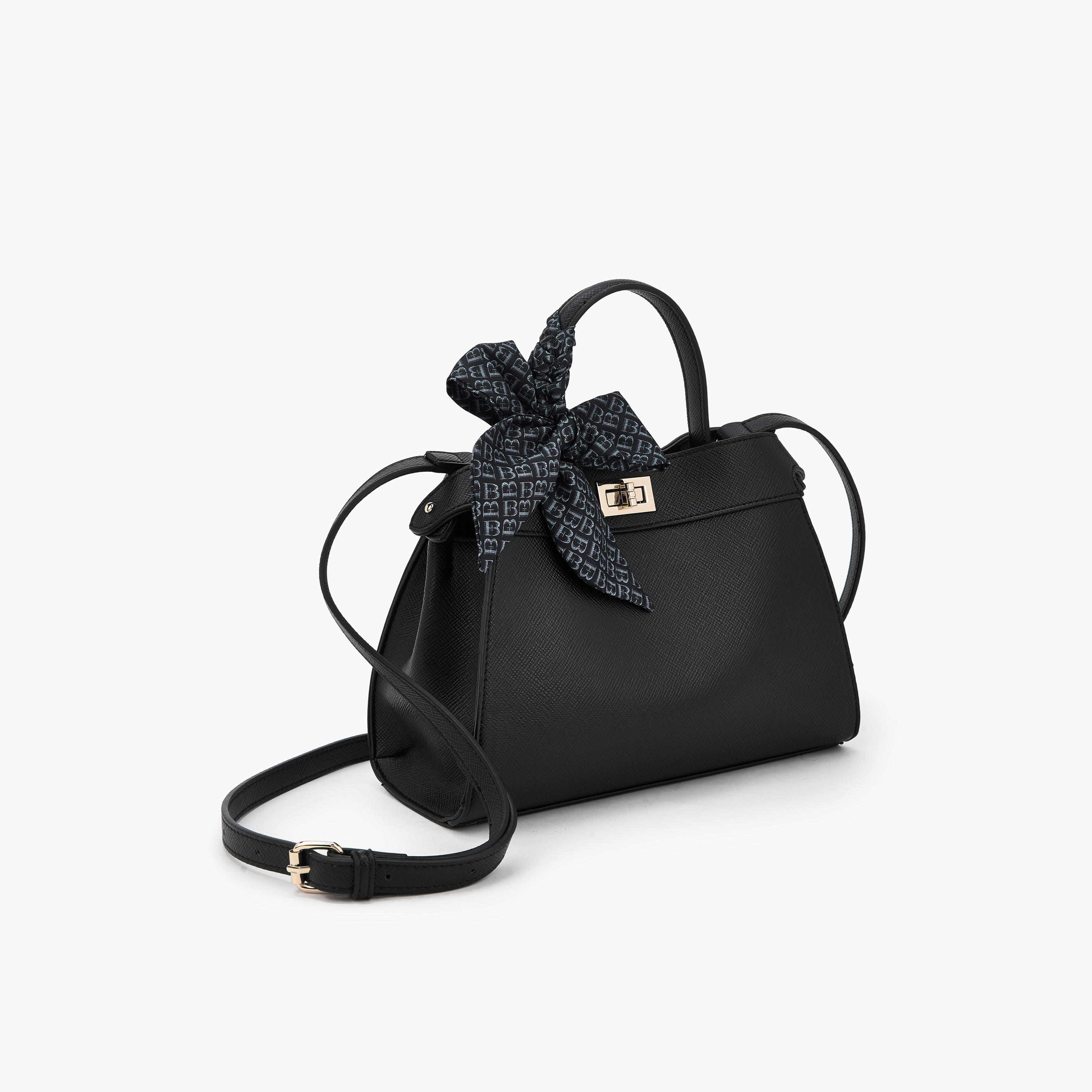 Flora Bella Scarf Accent Tote Bag with Detachable Shoulder Strap-women-bagsandwallets-handbags-image-4