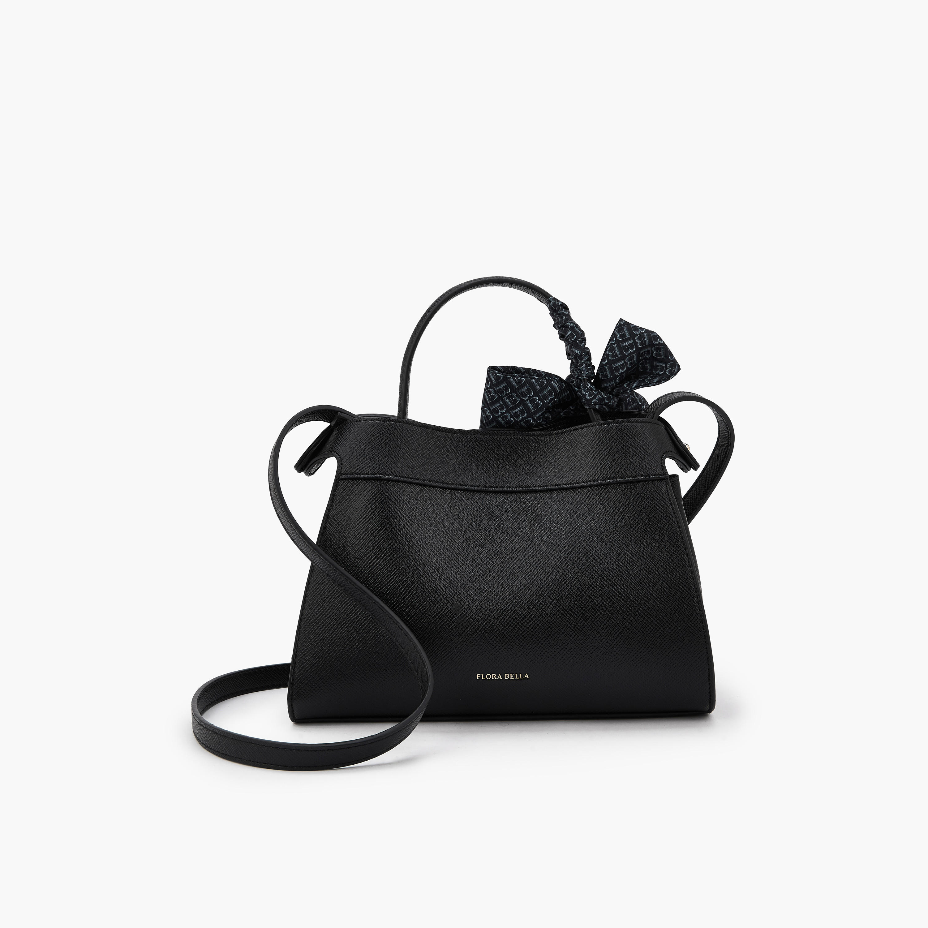 Flora Bella Scarf Accent Tote Bag with Detachable Shoulder Strap-women-bagsandwallets-handbags-image-5