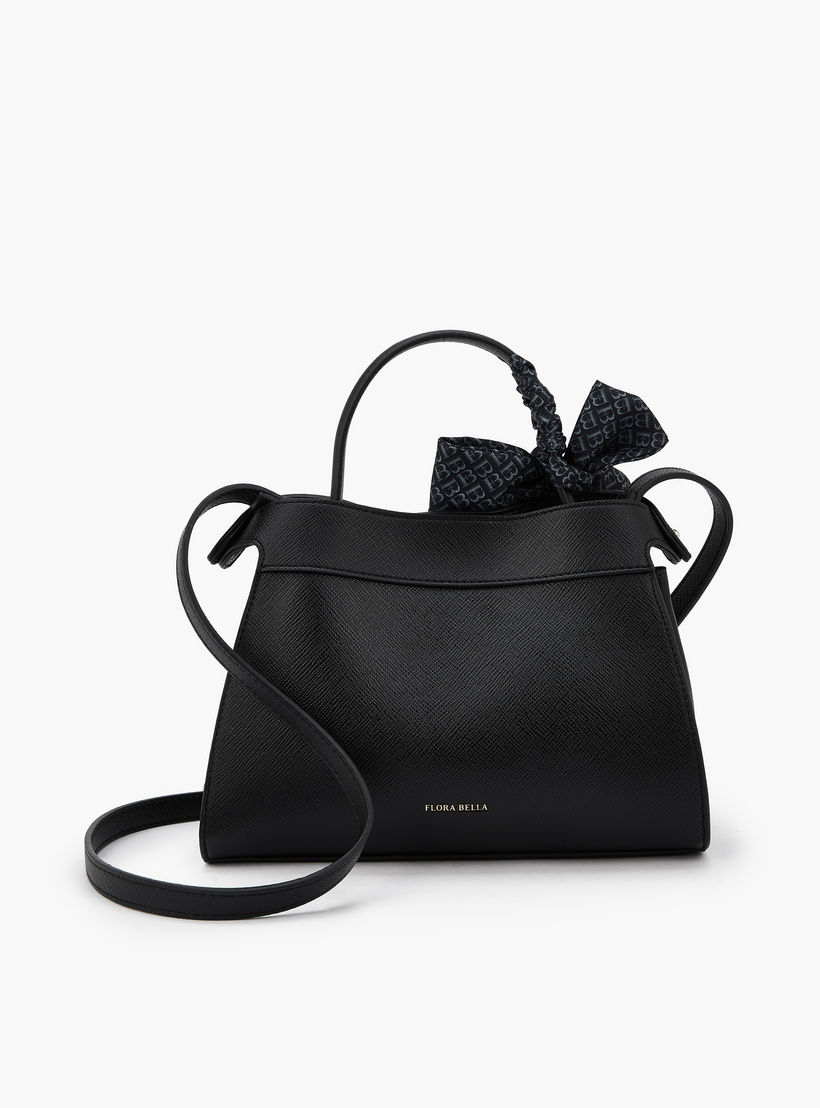Flora Bella Scarf Accent Tote Bag with Detachable Shoulder Strap-women-bagsandwallets-handbags-image-5