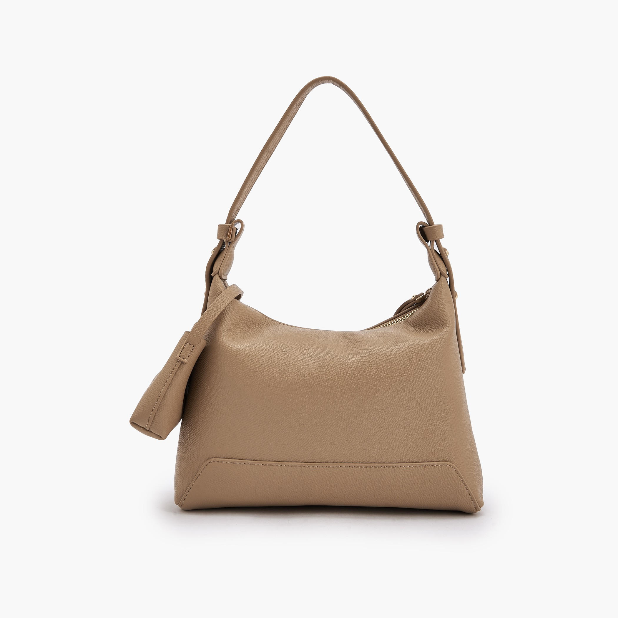Flora Bella Textured Shoulder Bag with Pouch Charm-women-bagsandwallets-handbags-image-3