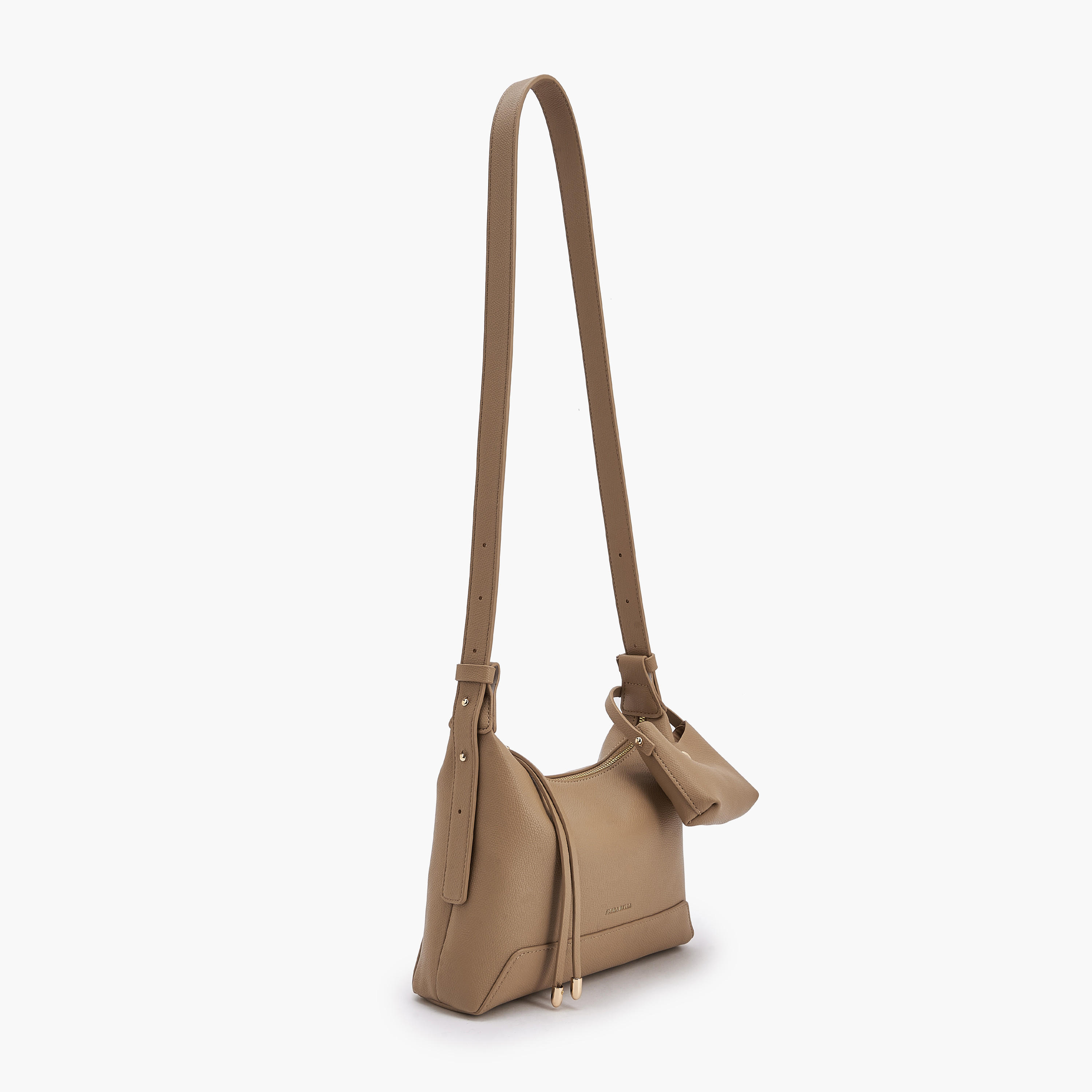 Flora Bella Textured Shoulder Bag with Pouch Charm-women-bagsandwallets-handbags-image-6