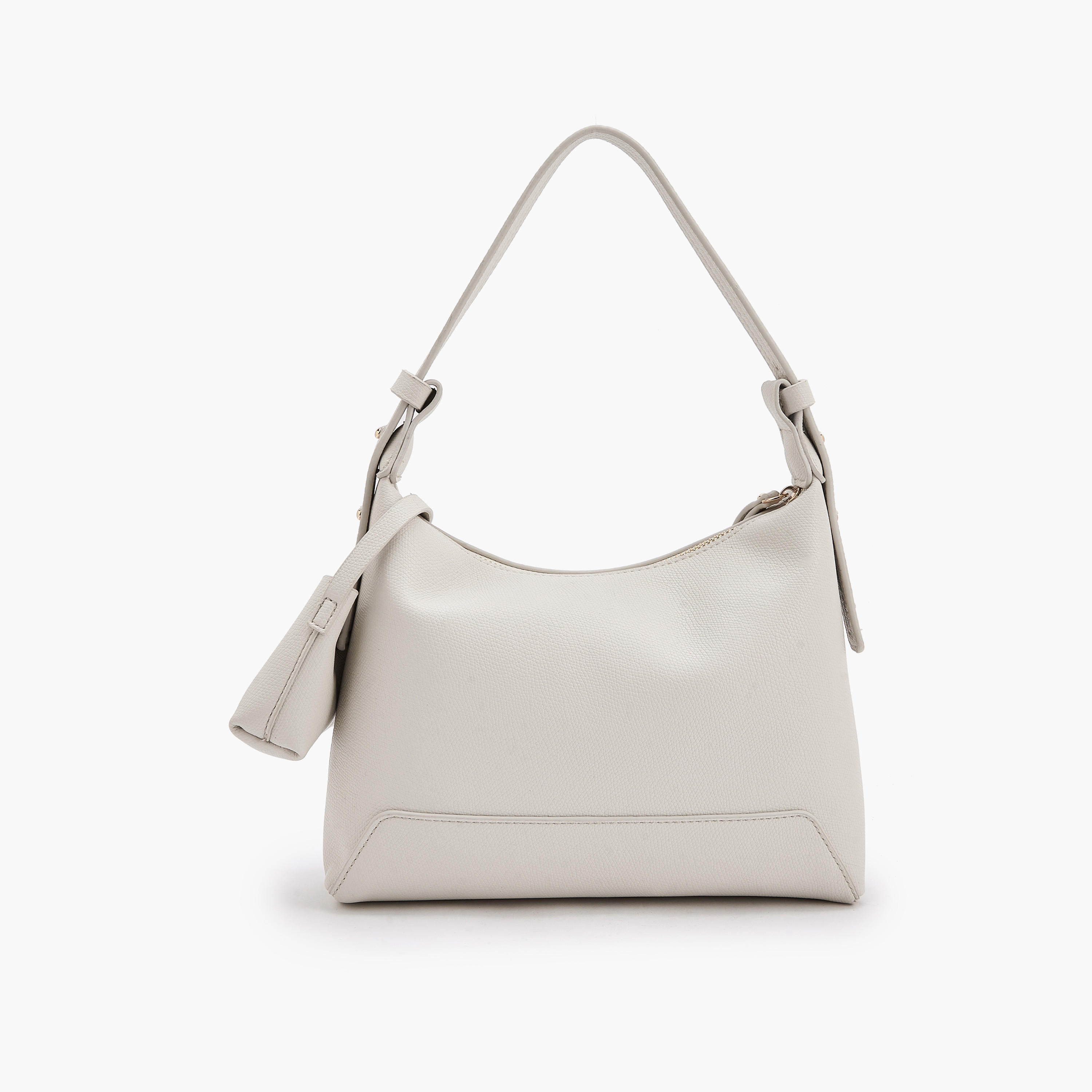 Flora Bella Textured Shoulder Bag with Pouch Charm-women-bagsandwallets-handbags-image-3