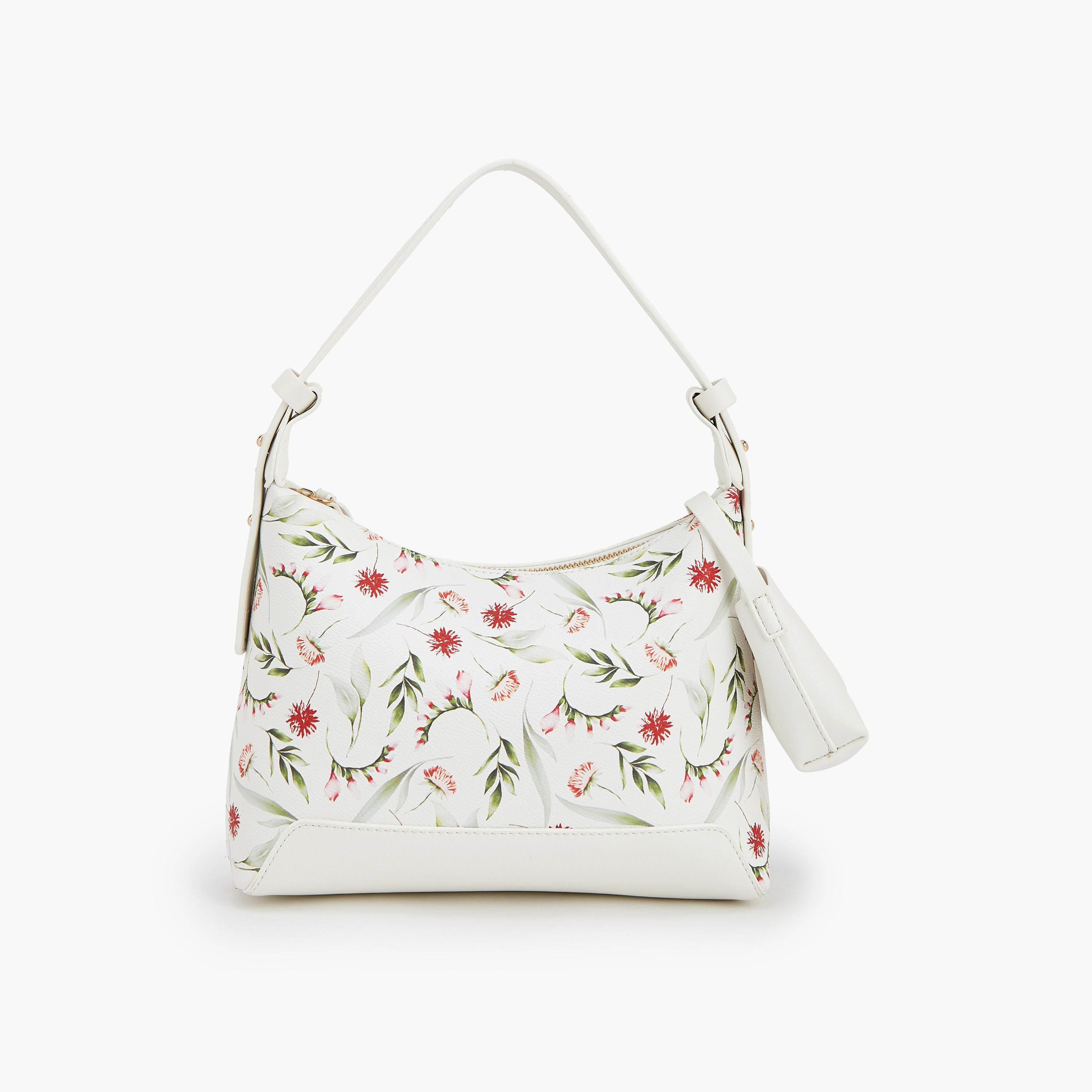 شنطة كتف بطبعات مع شنطة صغيرة من فلورا بيلا-women-bagsandwallets-handbags-image-5