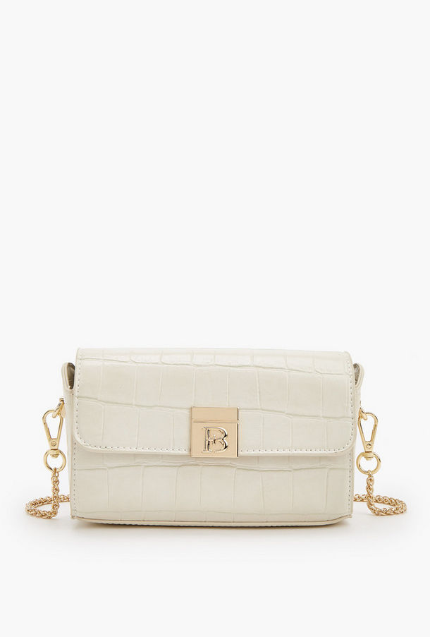 شنطة كروس بودي بارزة الملمس مع حزام سلسلة من فلورا بيلا-women-bagsandwallets-handbags-image-1