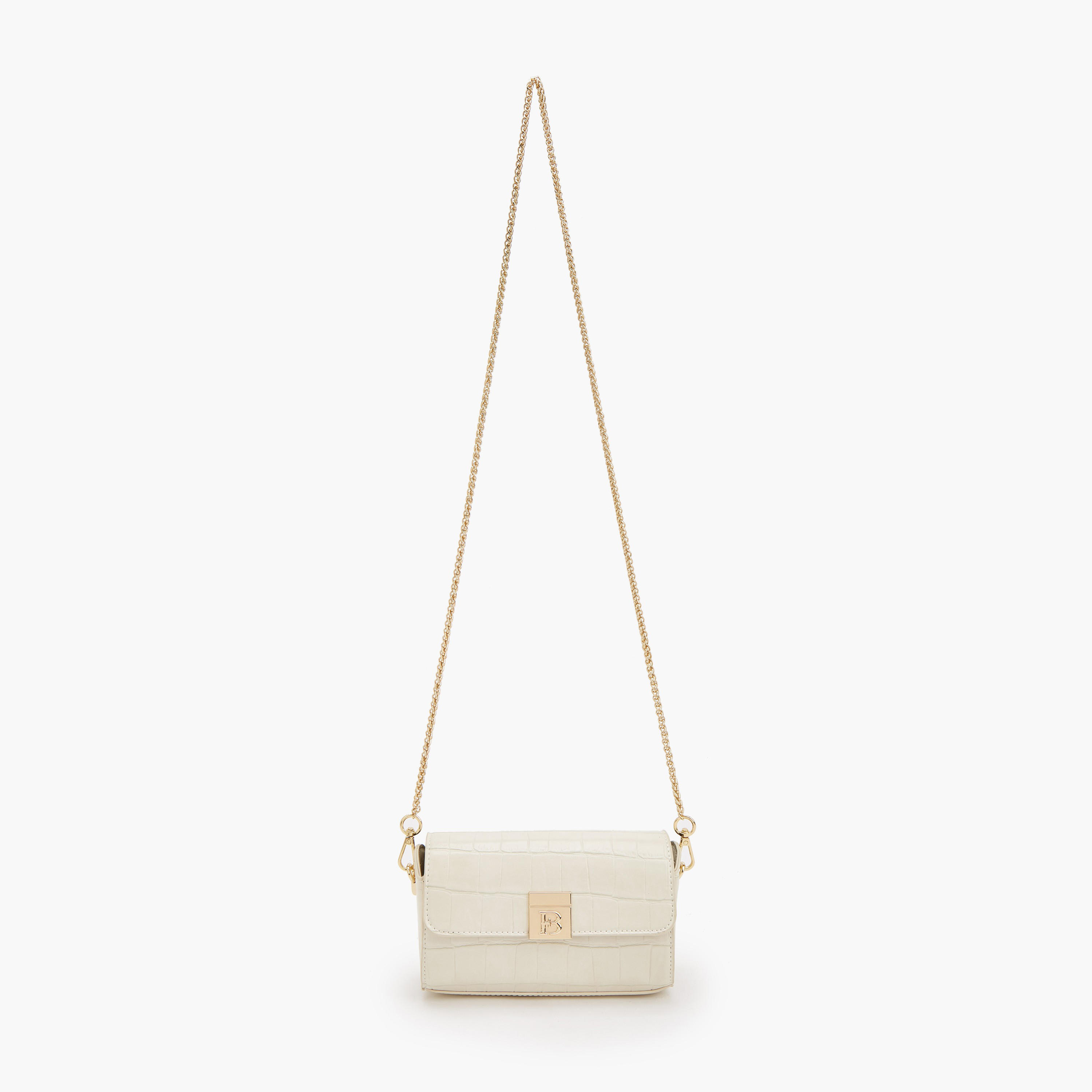 شنطة كروس بودي بارزة الملمس مع حزام سلسلة من فلورا بيلا-women-bagsandwallets-handbags-image-2