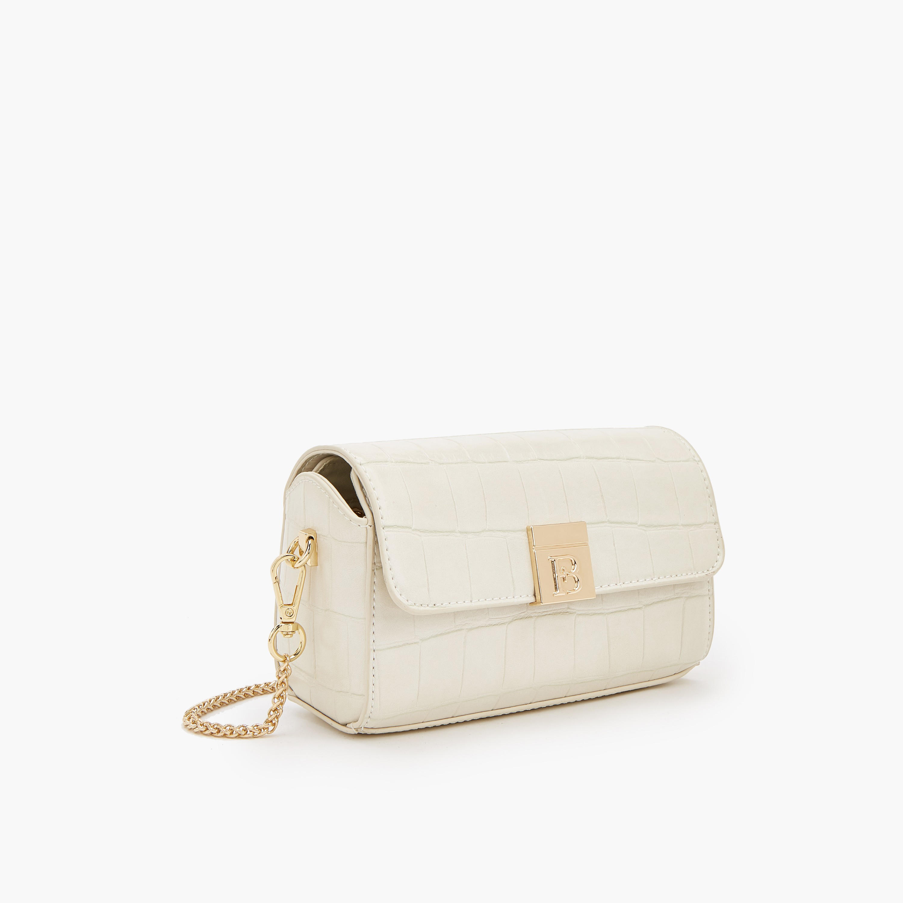 شنطة كروس بودي بارزة الملمس مع حزام سلسلة من فلورا بيلا-women-bagsandwallets-handbags-image-3