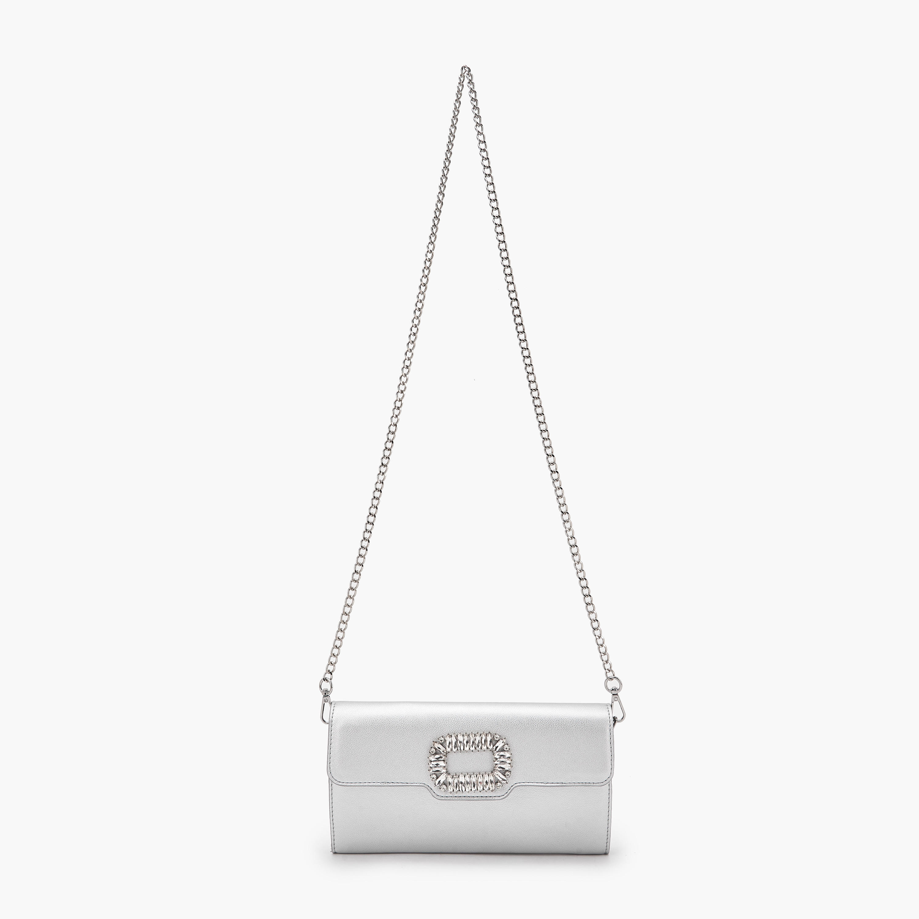 شنطة كلاتش مزينة بحزام سلسلة قابل للفصل من فلورا بيلا-women-bagsandwallets-handbags-image-2