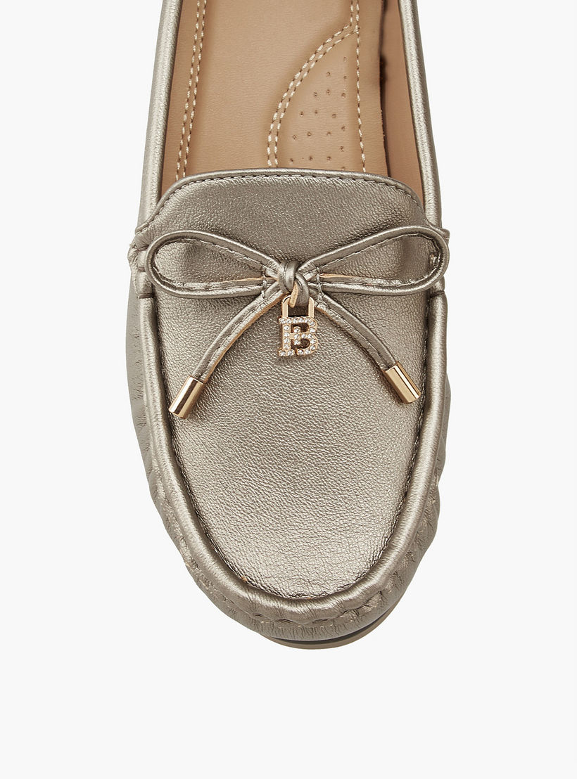 Flora Bella Bow Detail Slip-On Wedge Loafers-women-shoes-loafersandmoccasins-image-4