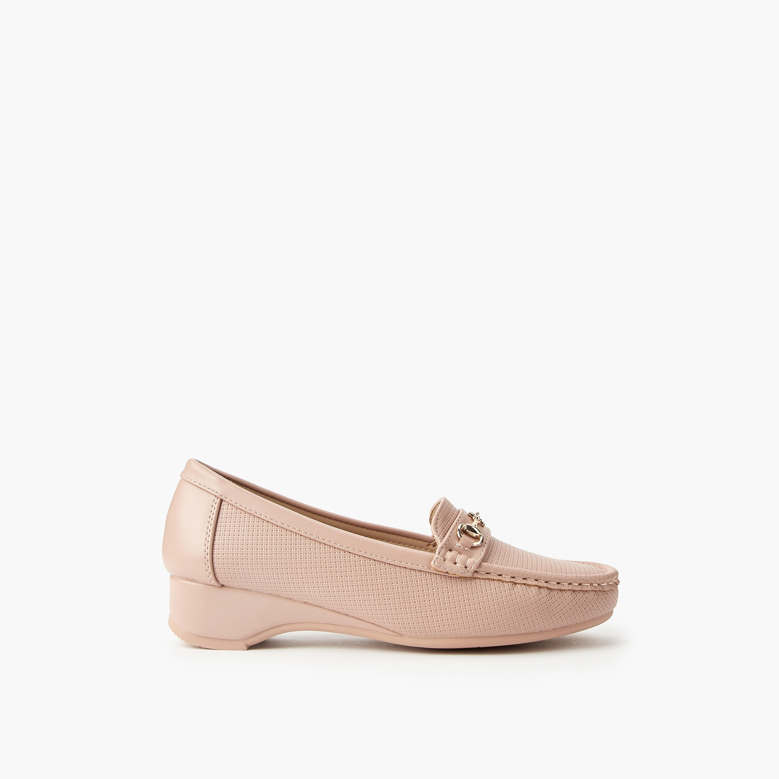 Flora Bella Women Buckle Accent Loafers-women-shoes-sandals-heeled-image-2