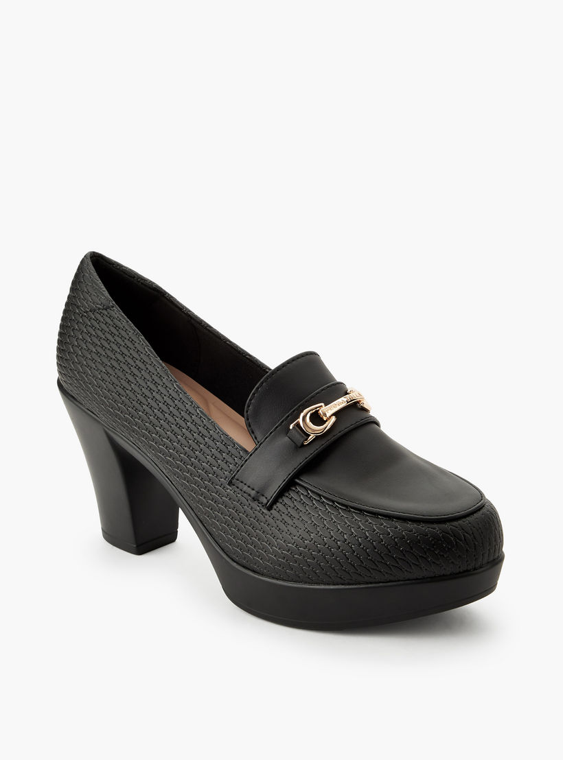 حذاء كلاسيكي بكعب سميك للنساء من فلورا بيلا-women-shoes-heels-image-2