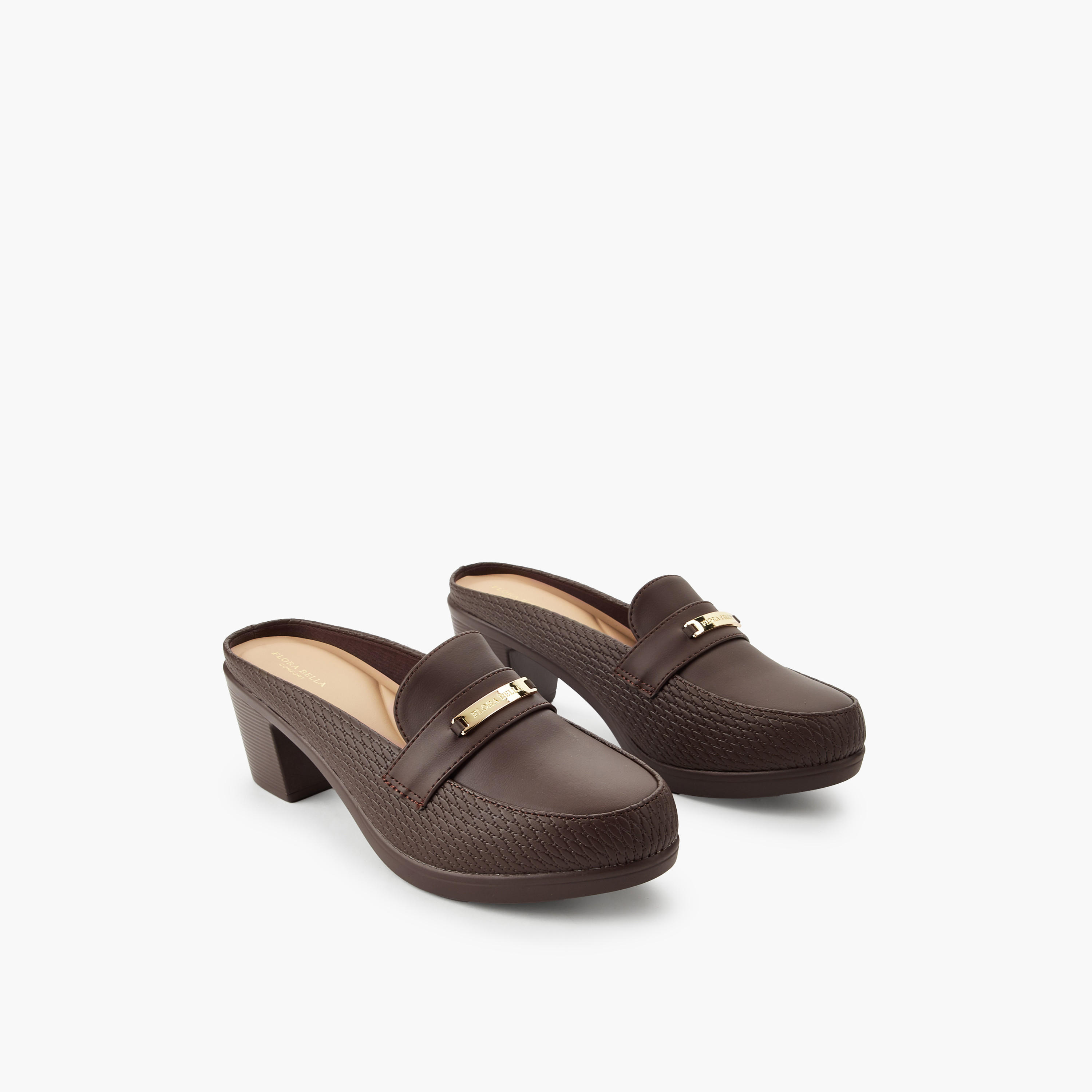 Flora Bella Women Block Heel Mules-women-shoes-heels-image-1