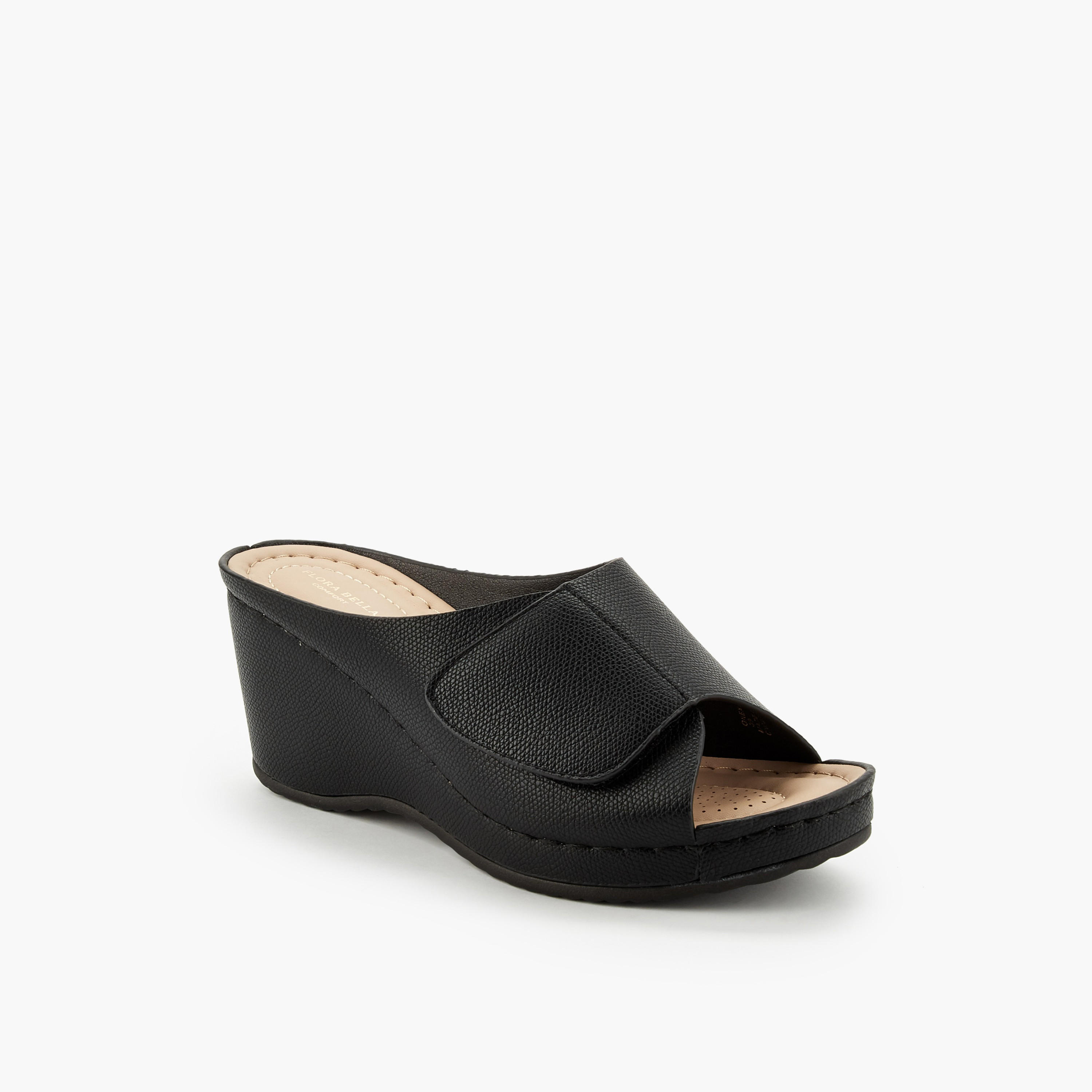 Flora Bella Women Textured Wedge Sandals-women-shoes-sandals-heeled-image-2
