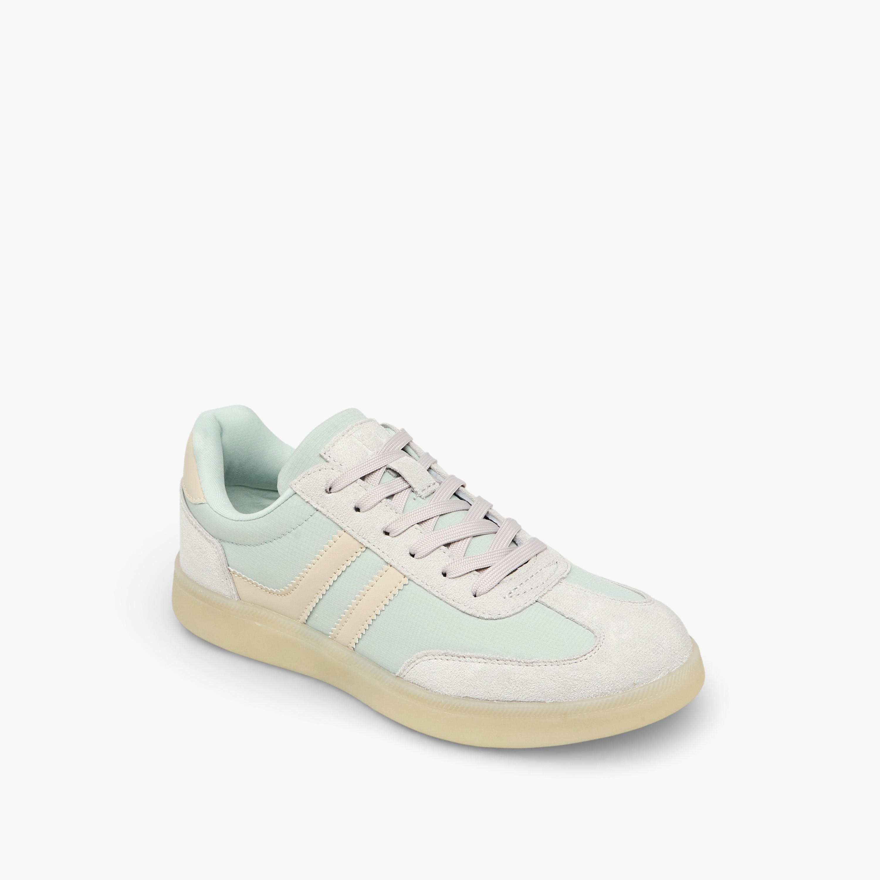 Flora Bella Women Panelled Lace-Up Ankle Sneakers-women-shoes-sneakers-image-2