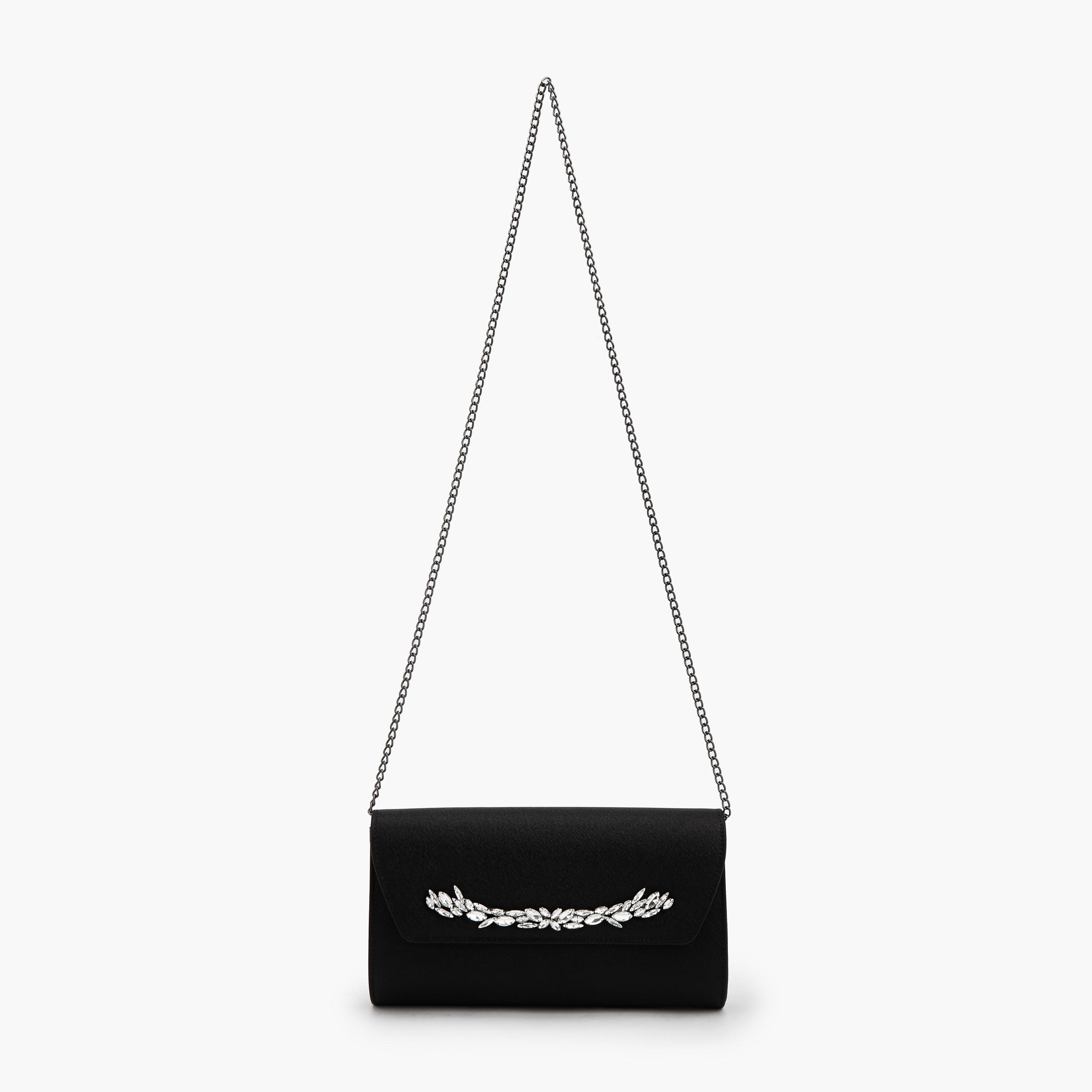 Flora Bella Embellished Clutch with Detachable Chain Strap-women-bagsandwallets-handbags-image-2