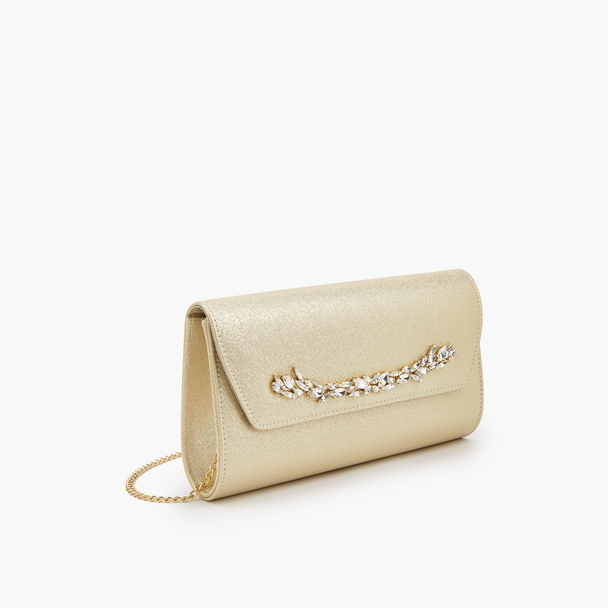 Flora Bella Embellished Clutch with Detachable Chain Strap-women-bagsandwallets-handbags-image-3