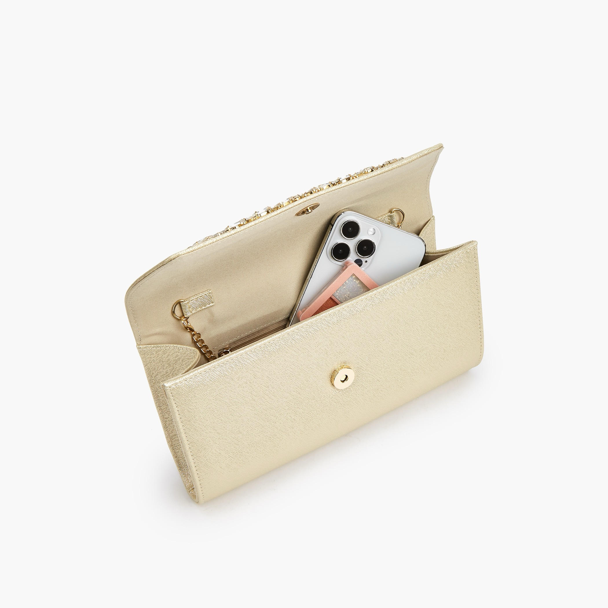 Flora Bella Embellished Clutch with Detachable Chain Strap-women-bagsandwallets-handbags-image-7