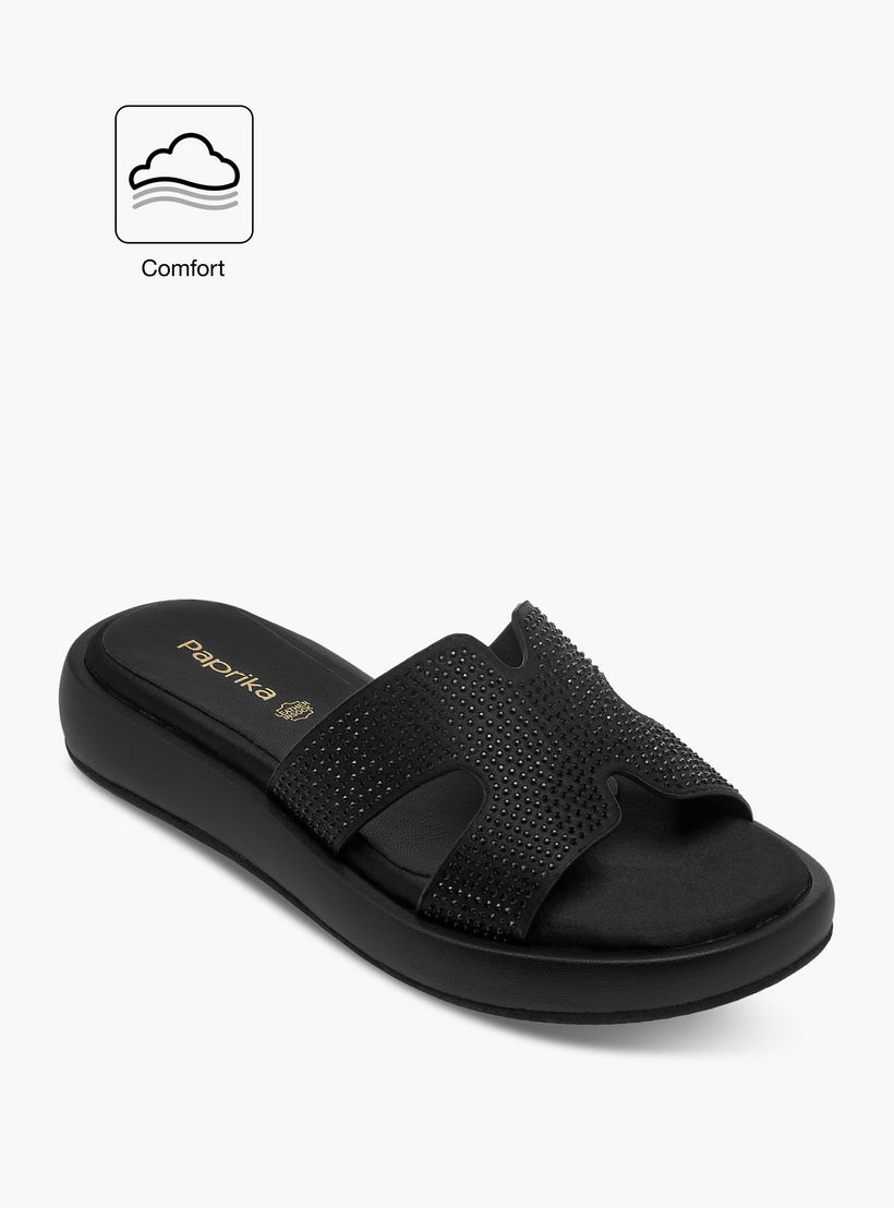 صندل مريح مزين سهل الارتداء من بابريكا-women-shoes-flats-sandals-image-2
