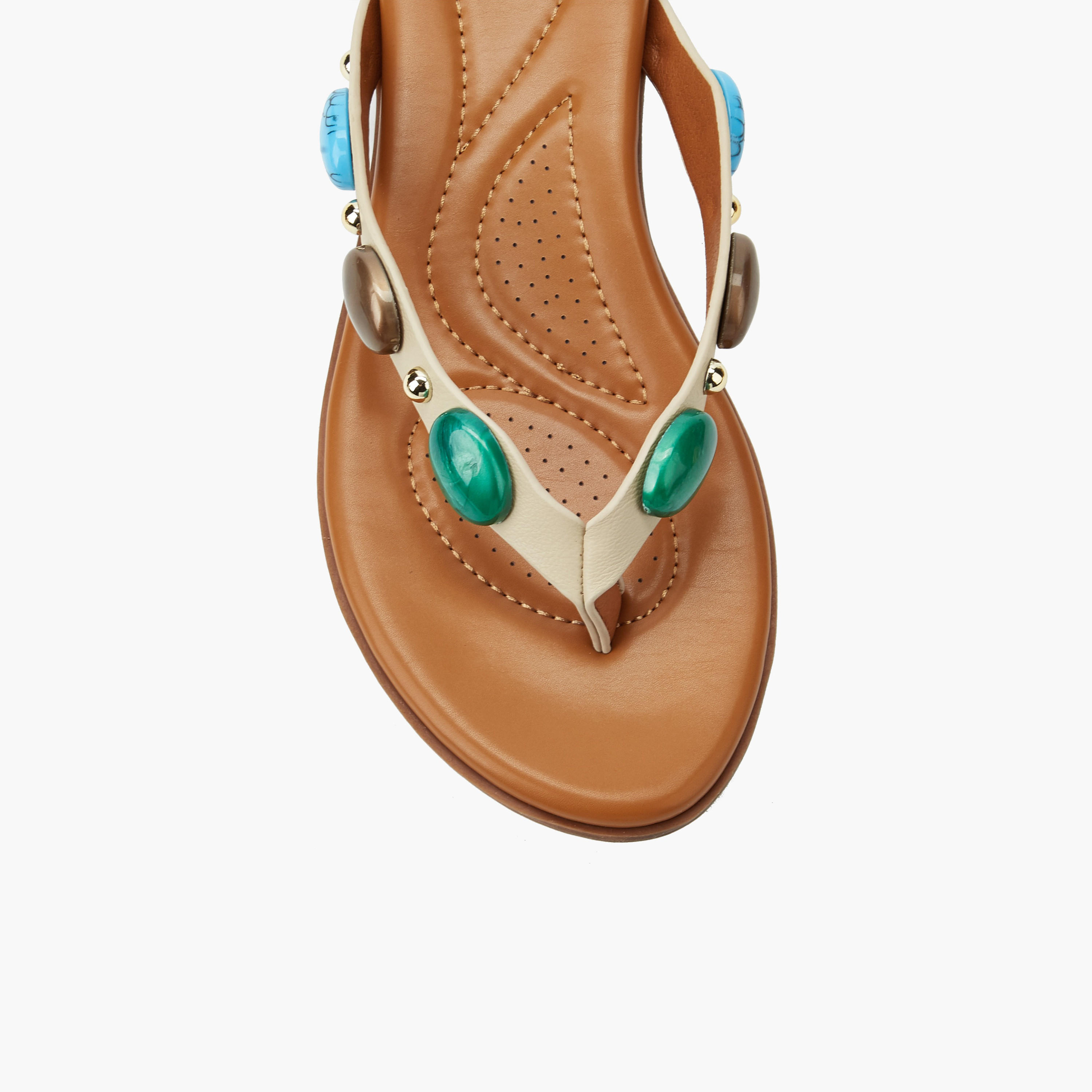 Le Confort Women Slip-On Sandals-women-shoes-flats-sandals-image-4