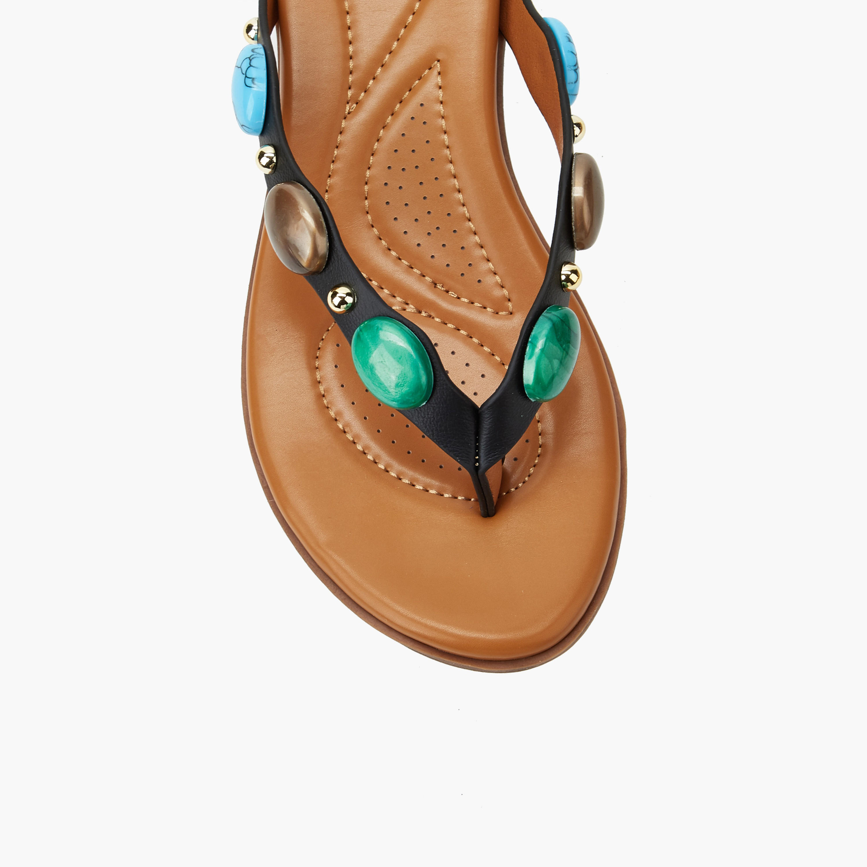 Le Confort Women Slip-On Sandals-women-shoes-flats-sandals-image-2