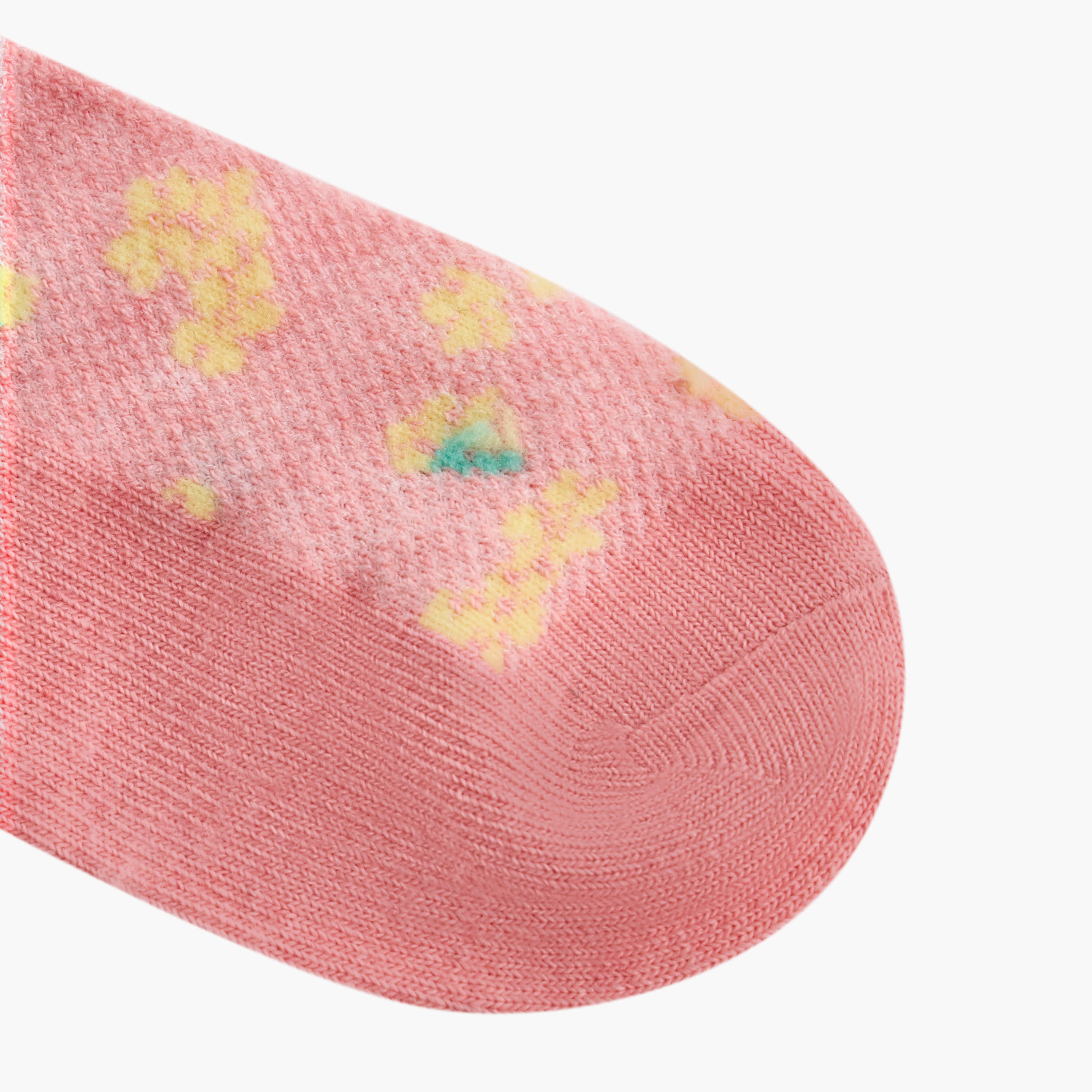 Flora Bella Printed Ankle Length Socks - Set of 5-girls-accessories-socks-image-3