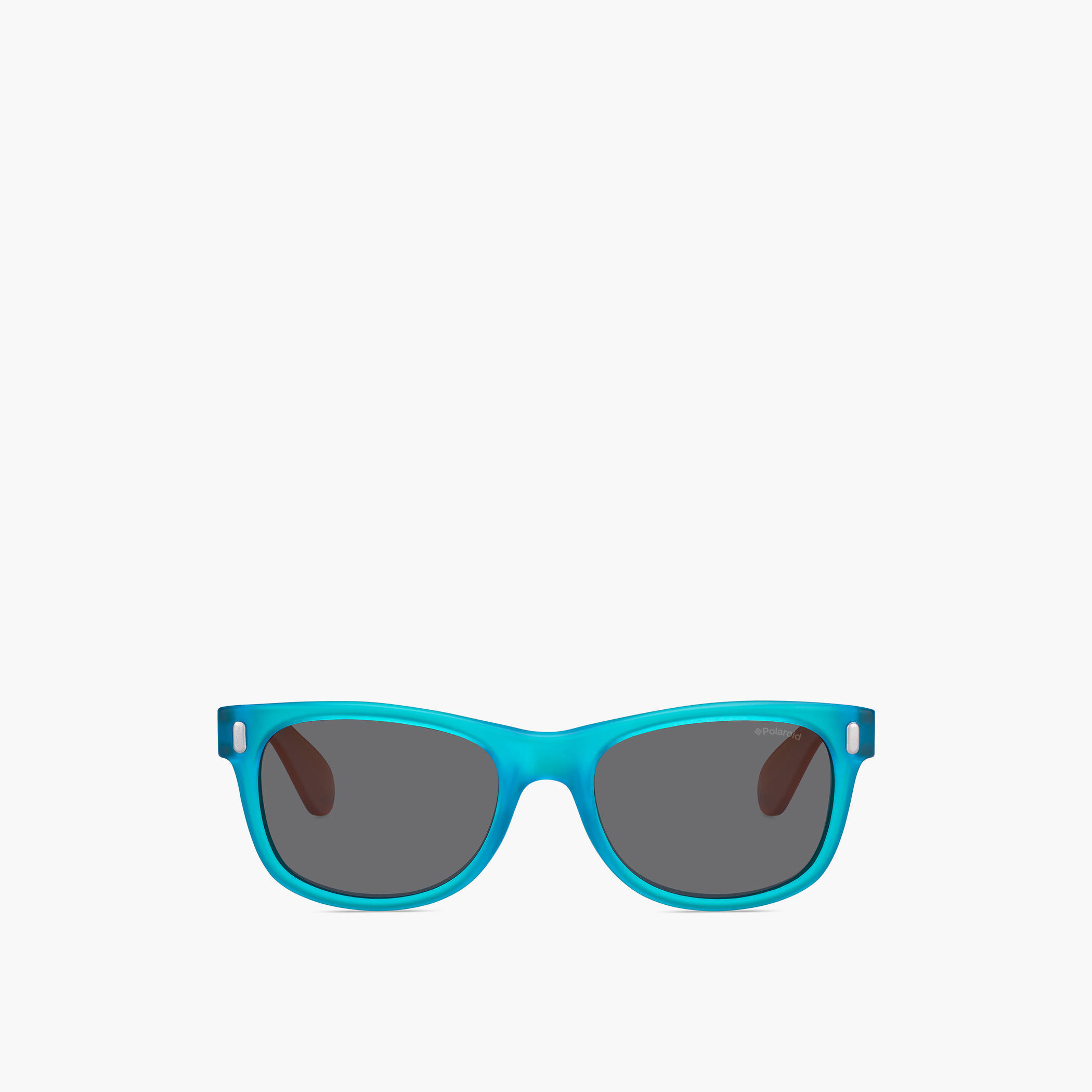 نظارة شمسية و مربعة من بولارويد بعدسات ذات حافة كاملة بلون رمادي-girls-accessories-sunglasses-image-2