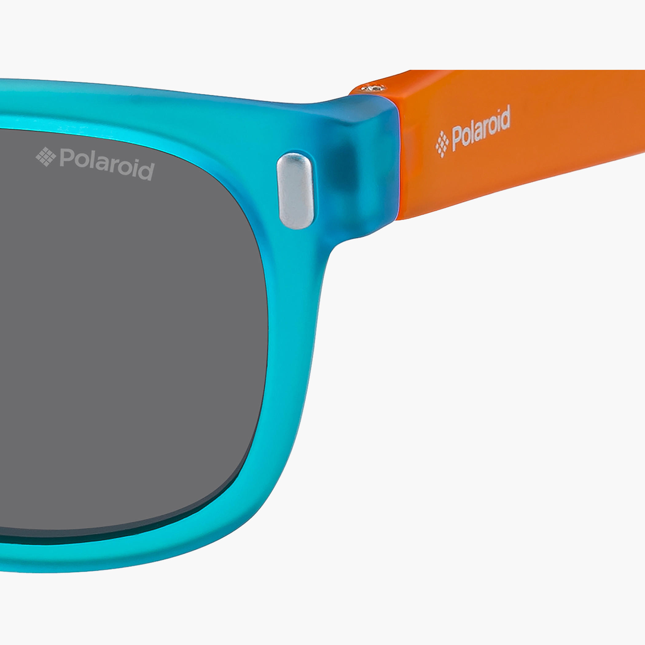نظارة شمسية و مربعة من بولارويد بعدسات ذات حافة كاملة بلون رمادي-girls-accessories-sunglasses-image-3