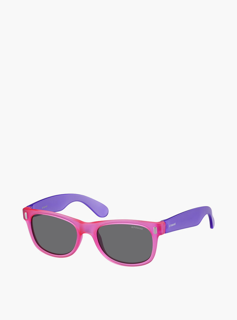 Polaroid Grey Lens Full Rim Square Sunglasses-girls-accessories-sunglasses-image-1
