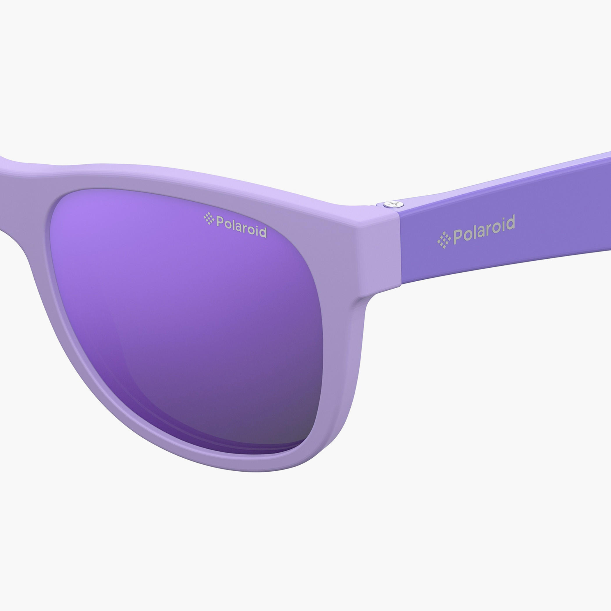 نظارة شمسية و مربعة من بولارويد بعدسات ذات حافة كاملة بلون أرجواني-girls-accessories-sunglasses-image-3