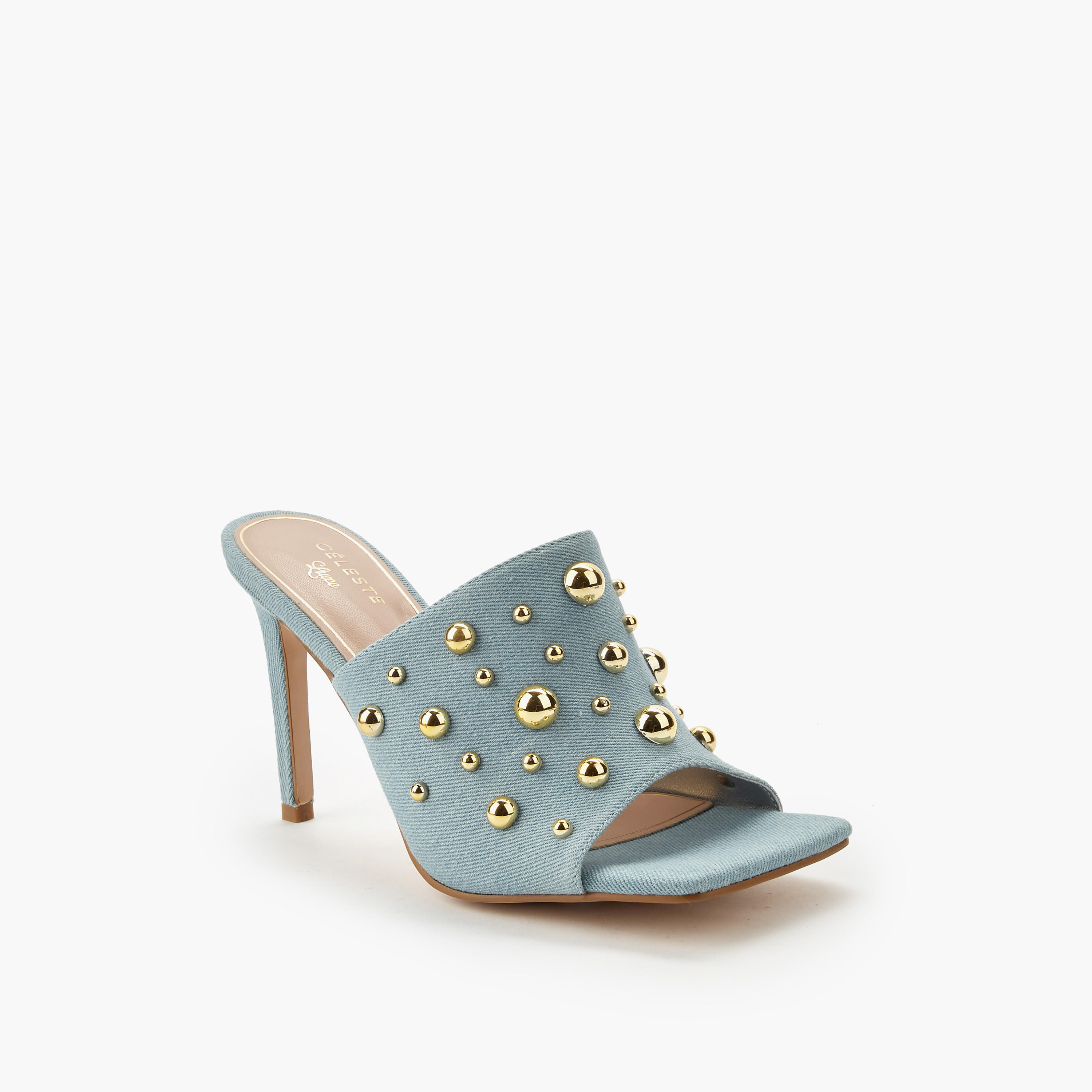 Celeste Women Studded Stiletto Heel Sandals-women-shoes-sandals-heeled-image-3