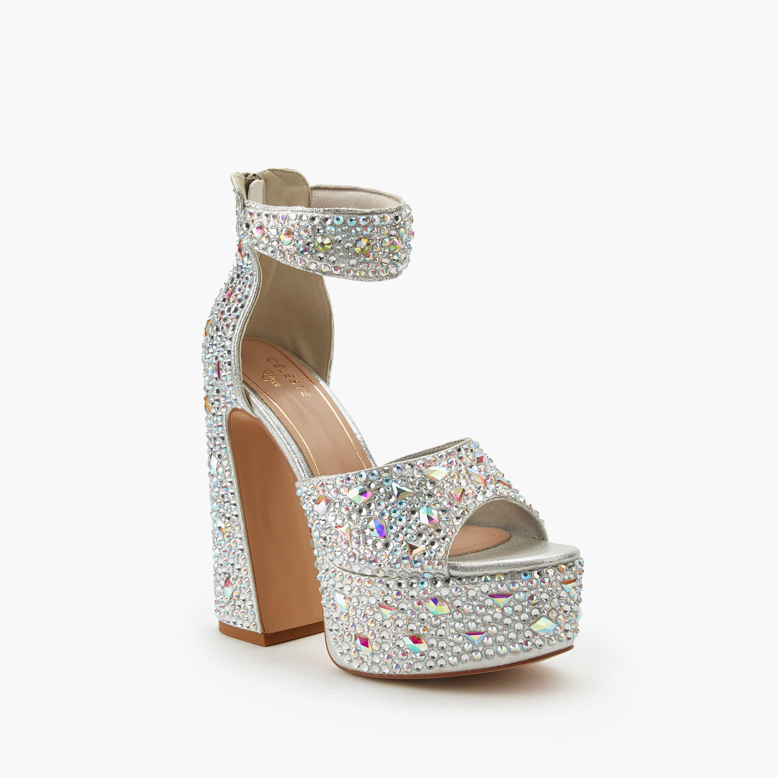صندل مزين بكعب سميك للنساء من سيليست-women-shoes-sandals-heeled-image-3