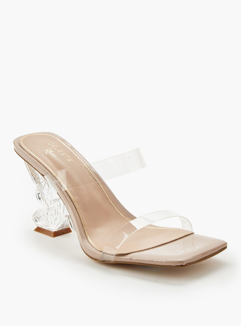 Celeste Womens Butterfly Shaped Heel Sandals-women-shoes-sandals-heeled-image-2