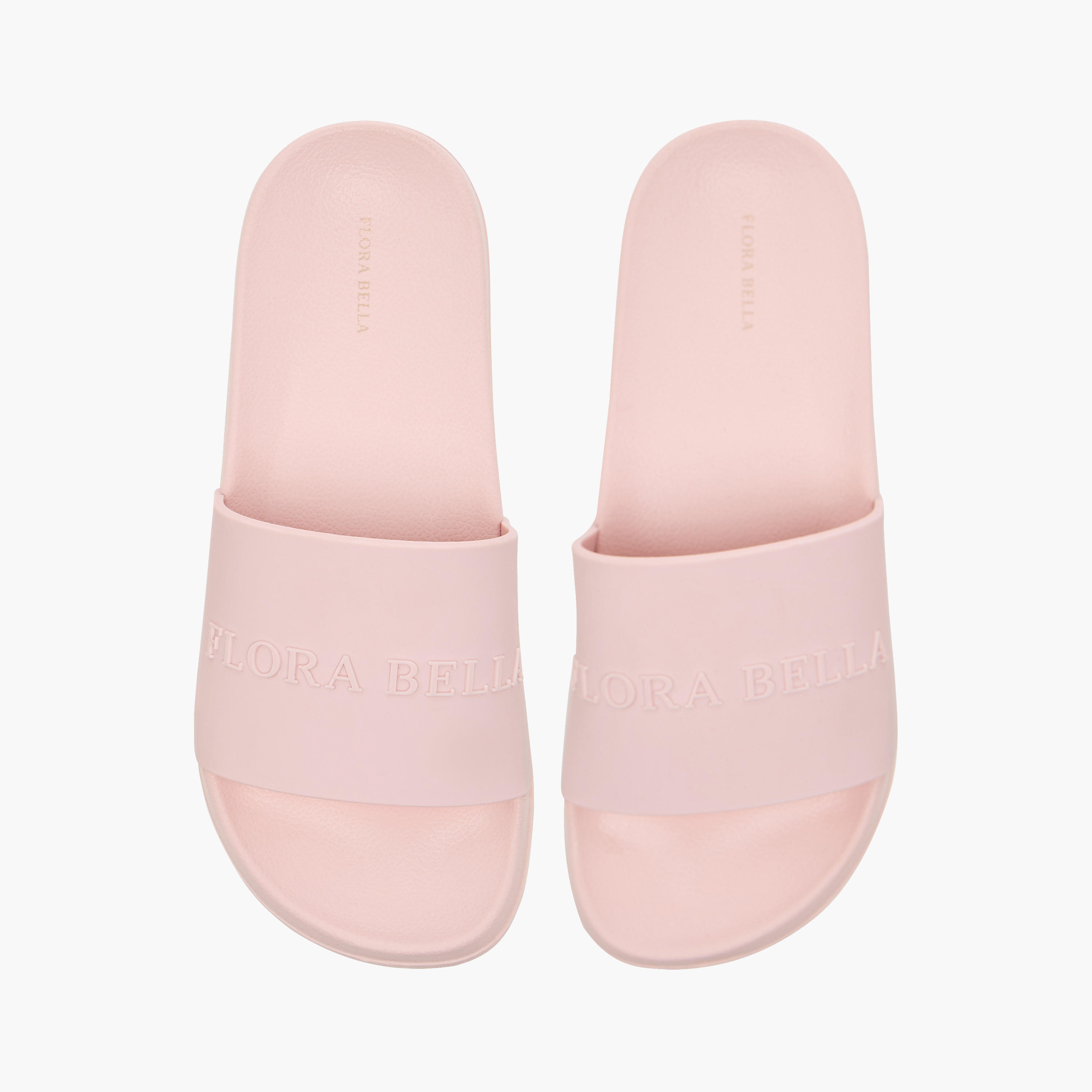 Flora Bella Logo Detail Slip-On Slides-women-shoes-flipflopsandslides-image-1