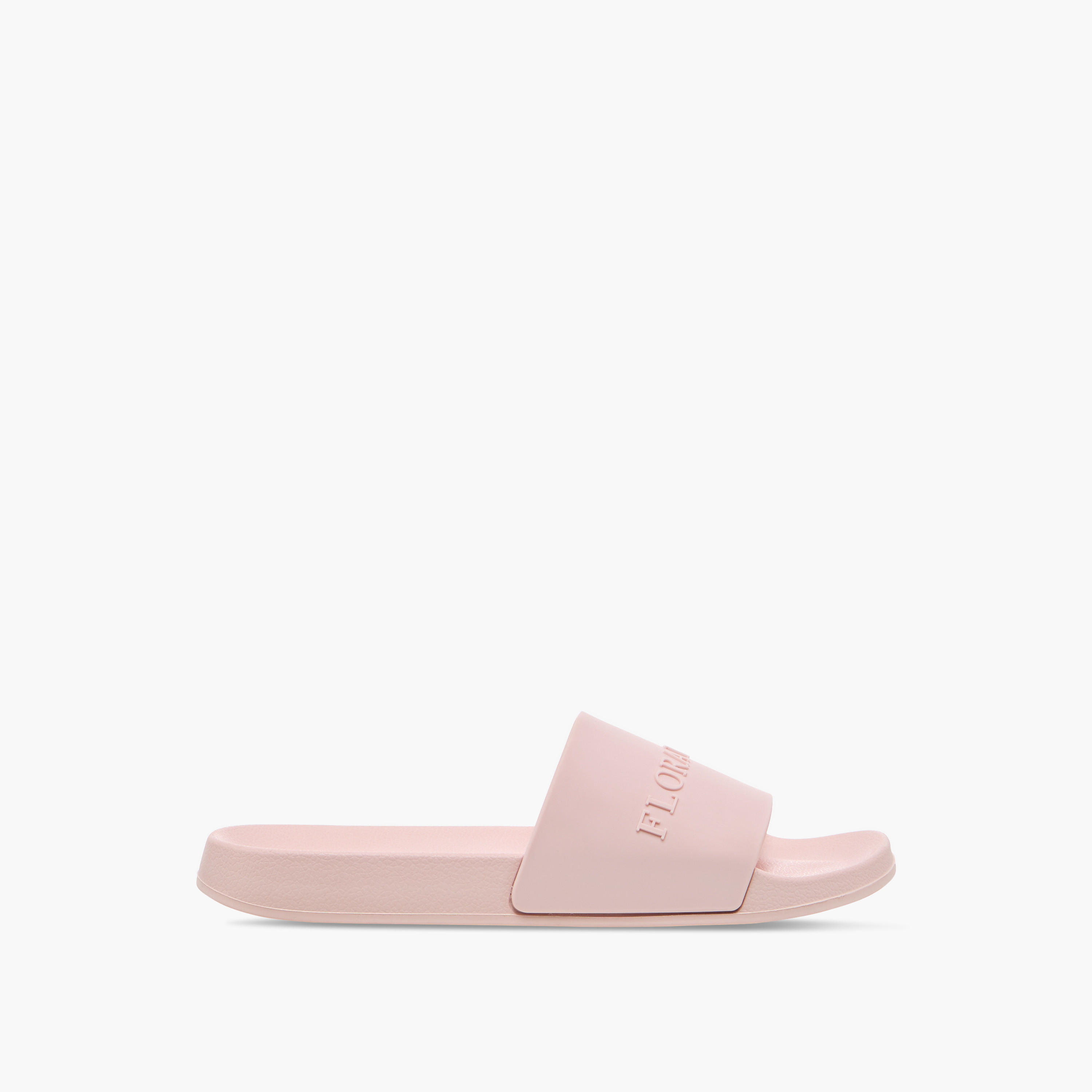 Flora Bella Logo Detail Slip-On Slides-women-shoes-flipflopsandslides-image-2