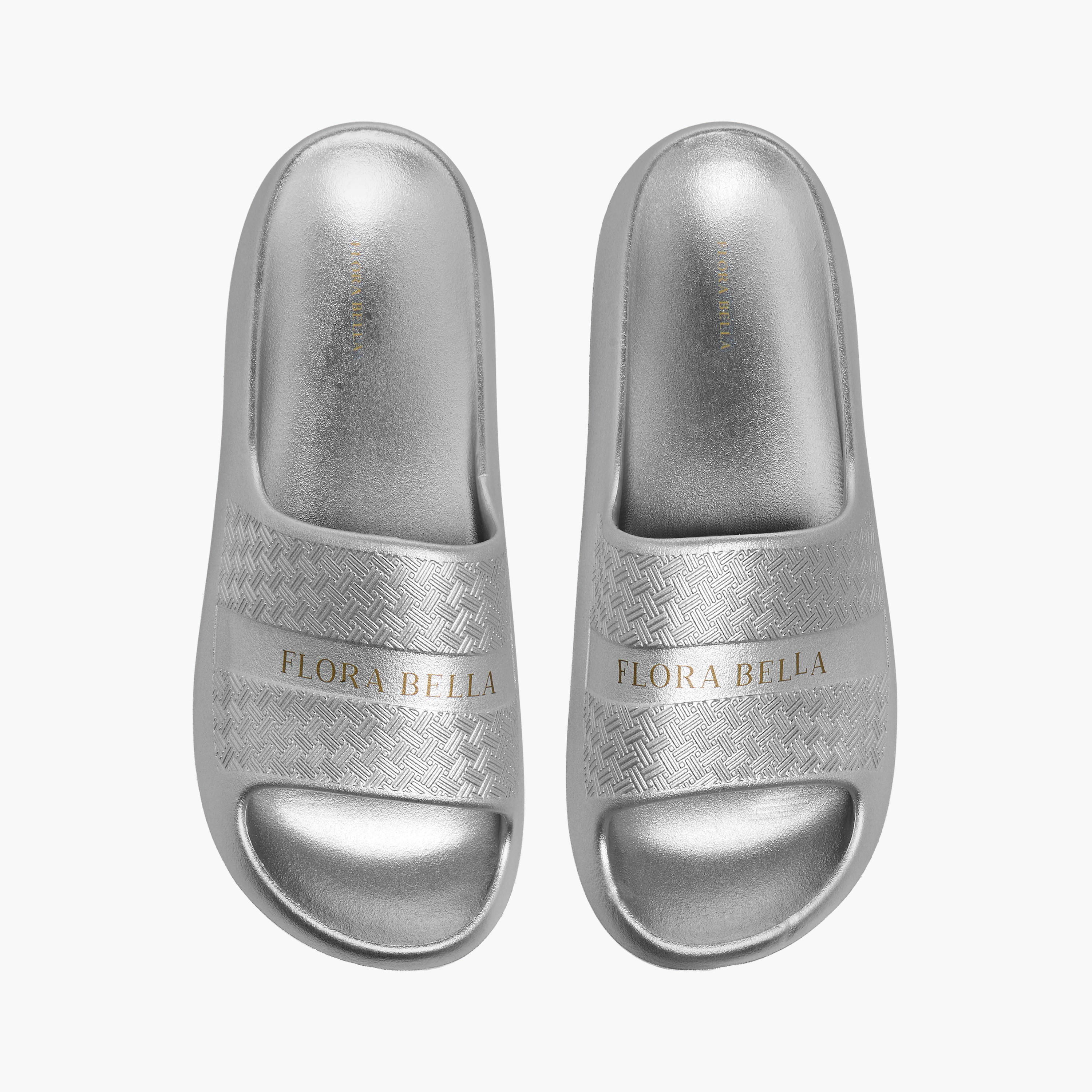 Flora Bella Women Logo Print Slides-women-shoes-flipflopsandslides-image-1