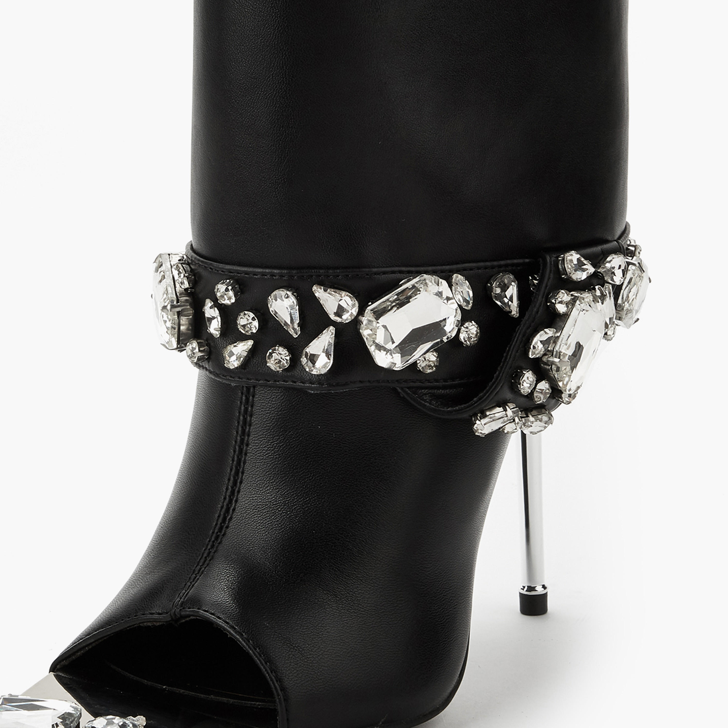 Celeste Women Studded Open Toe High Shaft Boots-women-shoes-boots-image-4